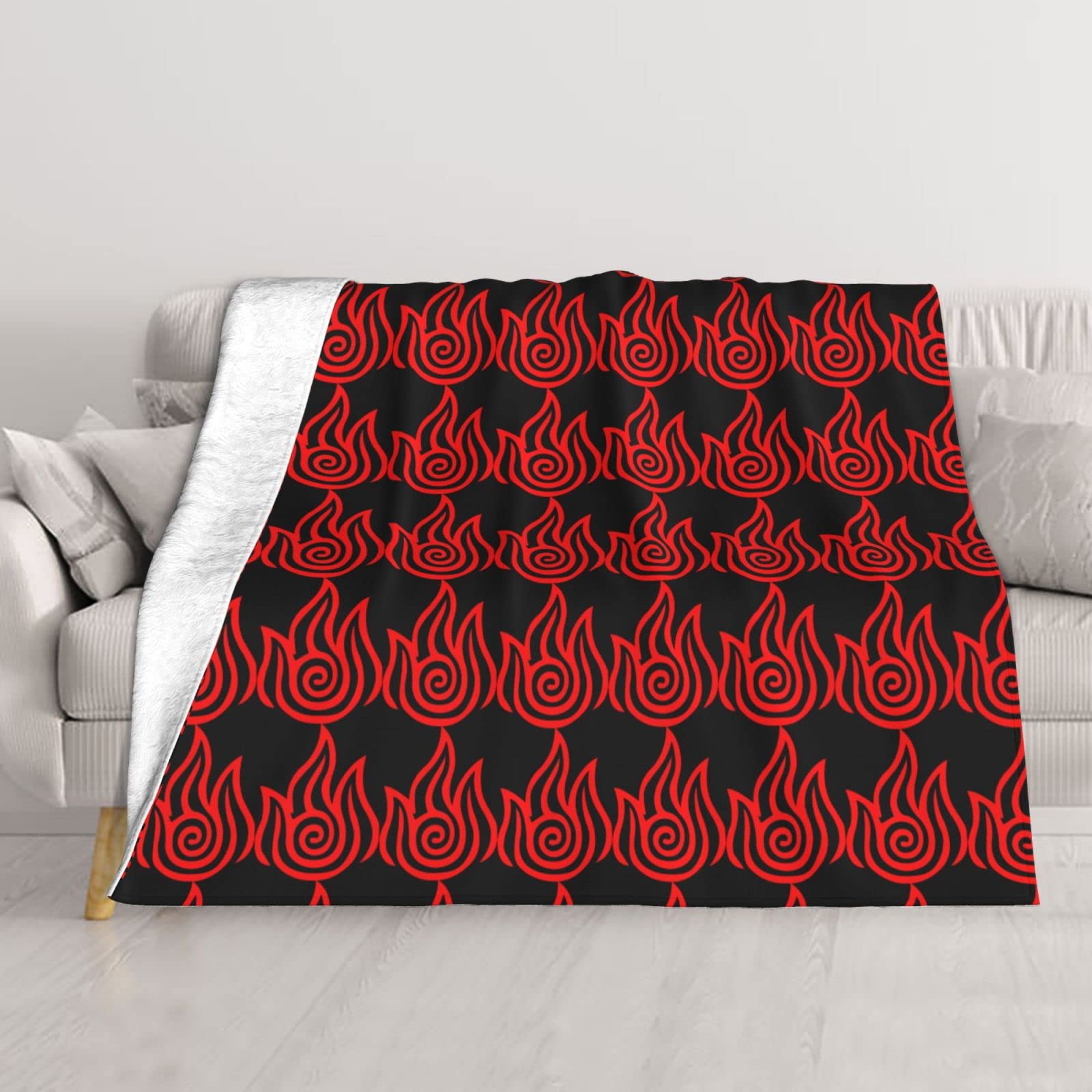 Plaid pelucheux OUSIKA couverture douce pour soirées canapé et nuits cocooning