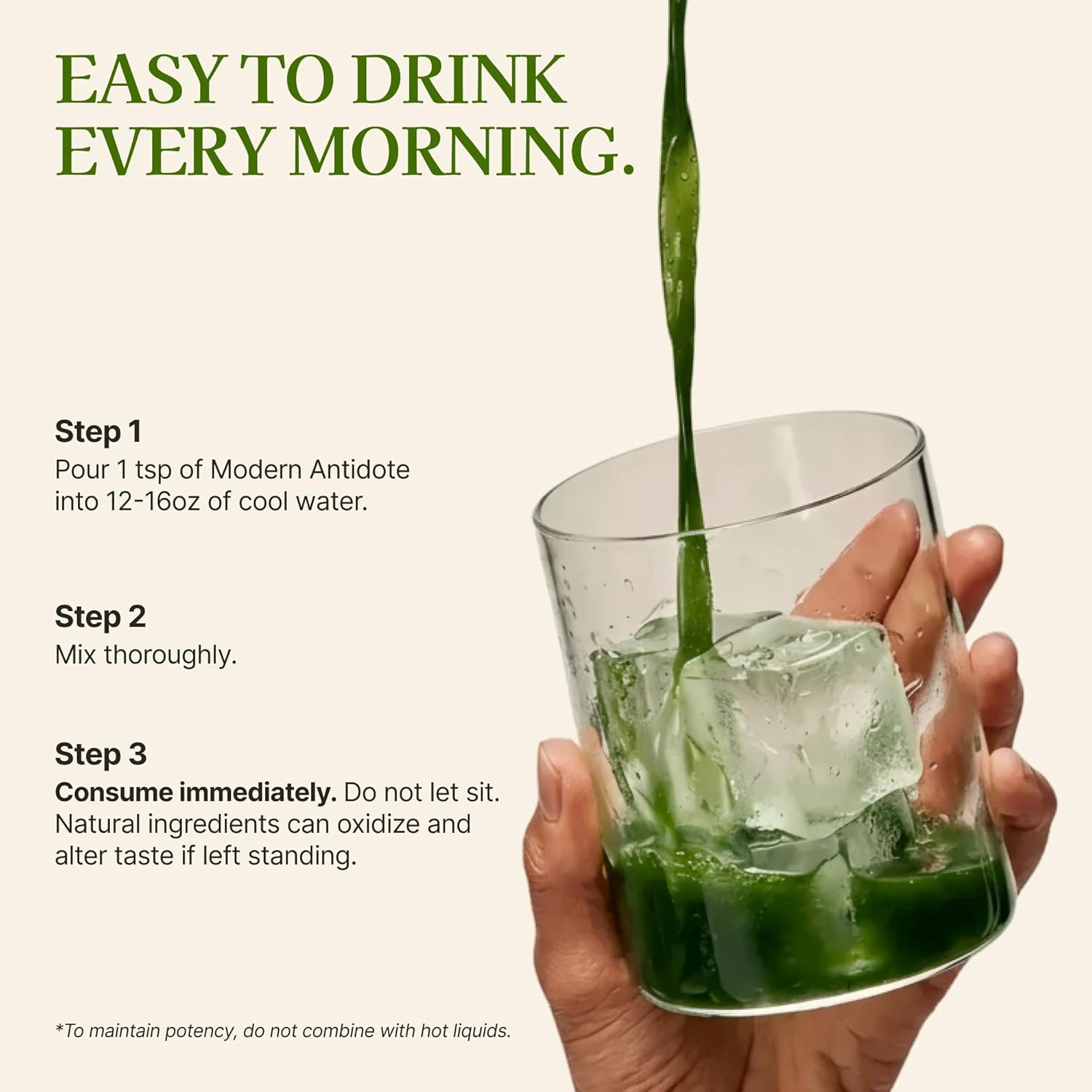 Modern Antidote® Modern Toxin Detox Powder [ANTIOXIDANT & Herbs] - Daily Drink Mix with Sulforaphane, DIM & NAC - Liver Support & Cleanse - Anti Brain Fog & Energy Booster (28 Servings)