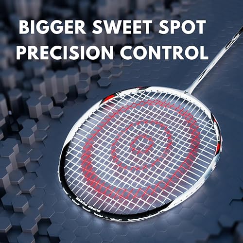 Miniatura 5 de Kawasaki Badminton Set Professional Graphite Badminton Racket Lightweight & high Performance for Sports, Training and Entertainment Including 3