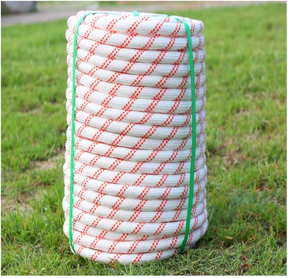 Boat rope Double Braided Polyester Rope High Strength Rigging Rope Heavy Duty Thick Rope for Camping Swings boat dock rope boating accessories (Color : 16mm, Size : 90m)