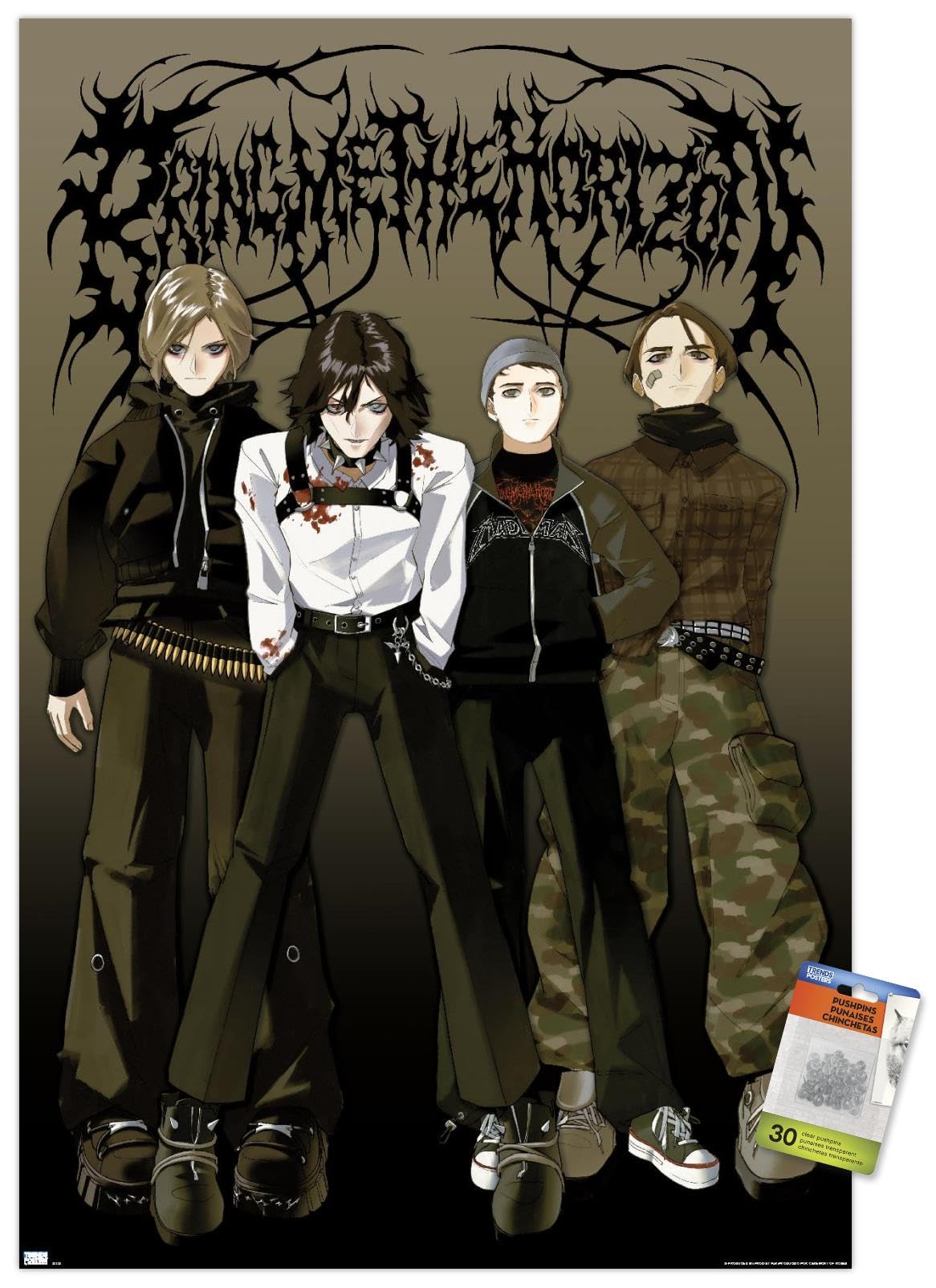Amazon.com: Trends International Bring Me The Horizon - Anime Wall