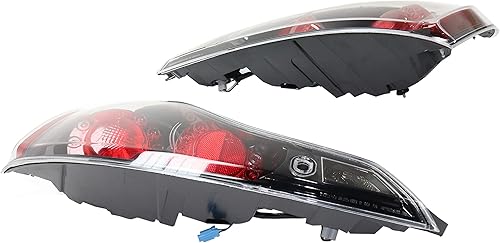 Miniatura 6 de Garage-Pro Juego de luces traseras compatibles con Infiniti G37 2008-2013, Q60 2014-2015 halógeno con bombilla(s) lado del conductor y del pasajero
