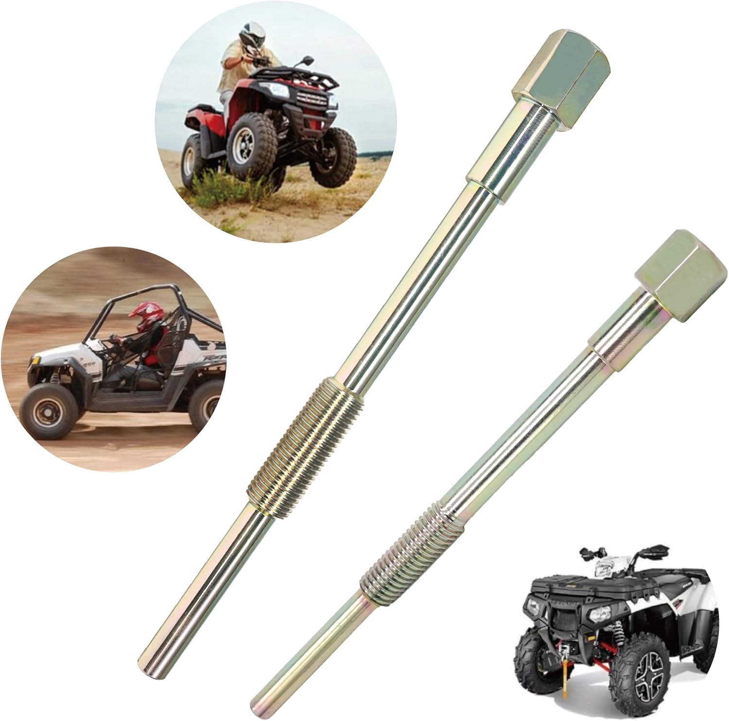 Heavy Duty Primary Clutch Puller Removal Tool for Can Am Commander/Outlander/Renegade/Defender/Maverick/Commander/HD7/Maverick/Trail/Defender/X3/Turbo/Sport/Canam/HD9 Replaces 529-000-064