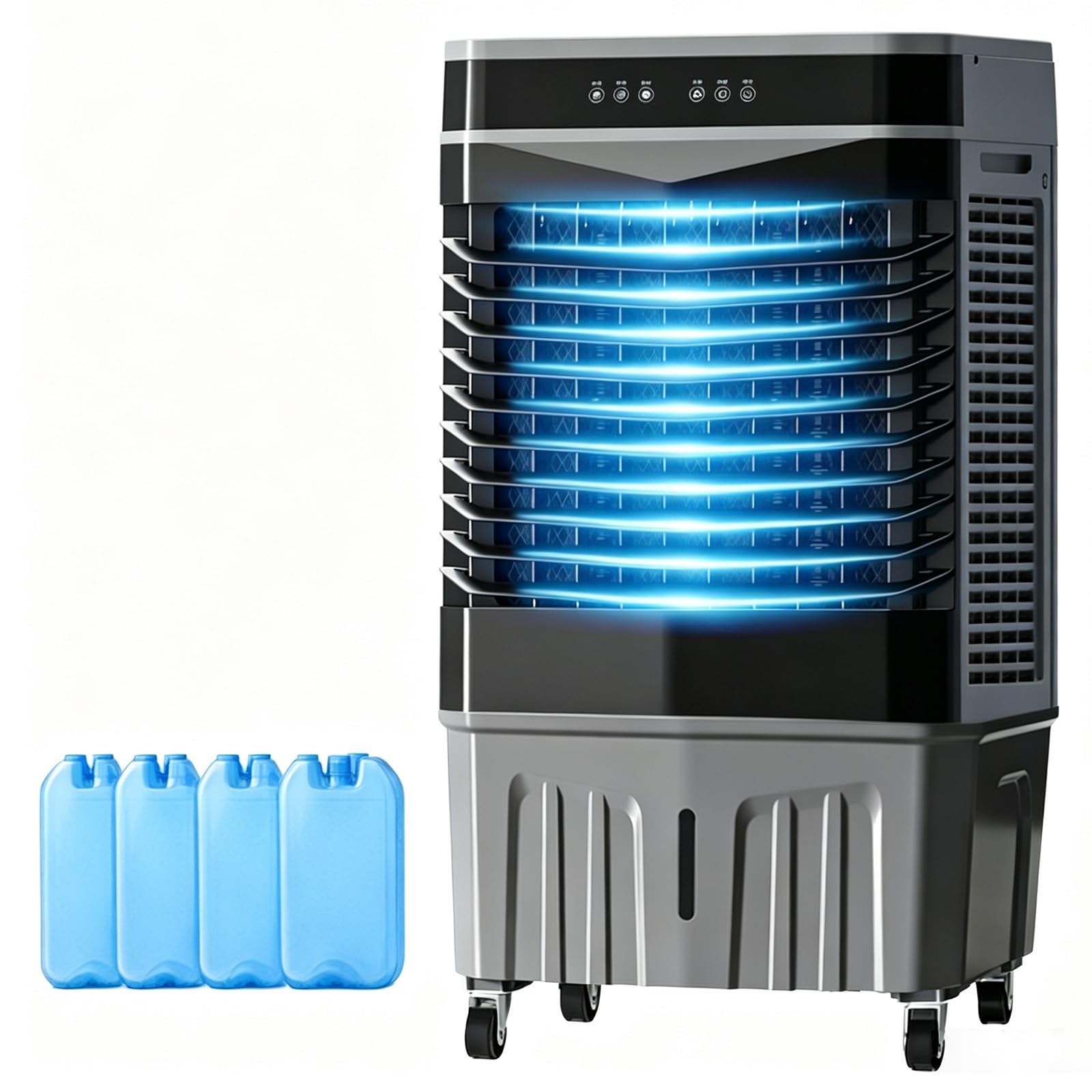 Swamp Cooler, Evaporative Air Cooler, Windowless Portable Air Conditioner