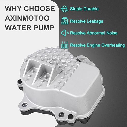 Miniatura 2 de AXINMOTOO Bomba de agua refrigerante del motor 16032-25010 de repuesto para Toyota Camry 2018-2020, Toyota RAV4 2019-2022, Toyota Avalon 2019-2022,