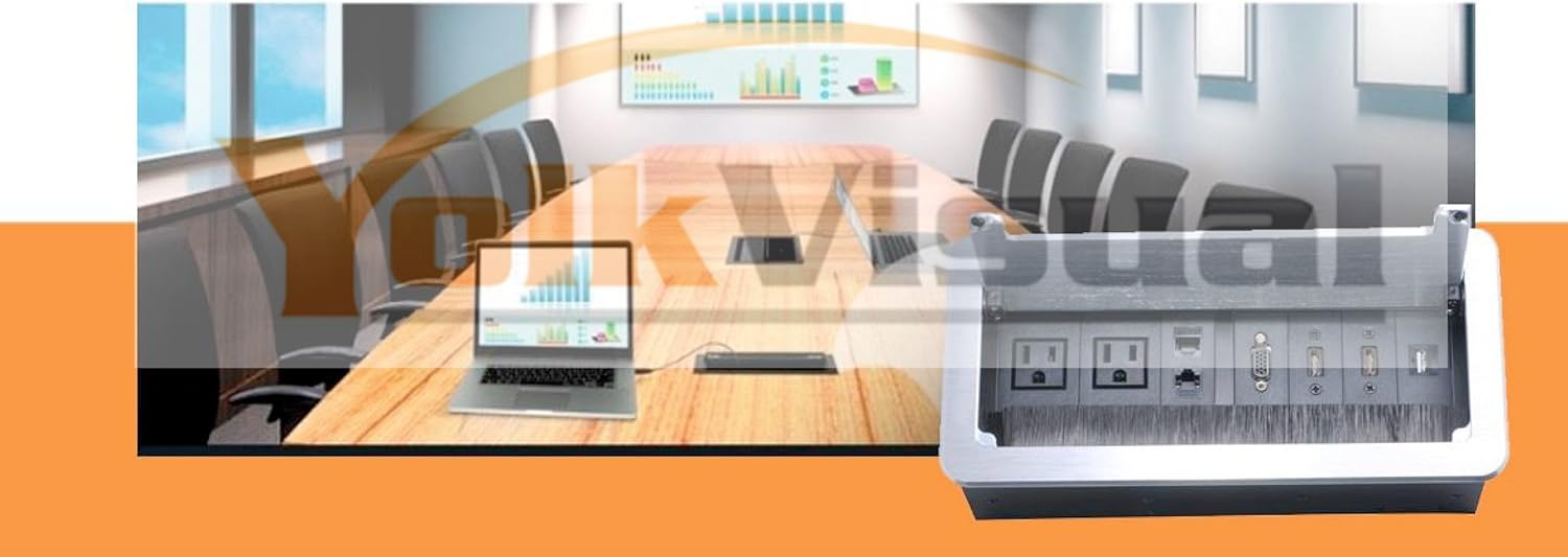 Fеаturеd Prоduсt Yolkvisual Tabletop Multimedia Connectivity Box - 2 AC Power(US) + 2 RJ 45 + 2 HDMI + + 1 USB, no Cables, Silver Gеt Dіѕсоunt оƒƒеr Yolkvisual Tabletop Multimedia Connectivity Box - 2 AC Power(US) + 2 RJ 45 + 2 HDMI + + 1 USB, no Cables, Silver