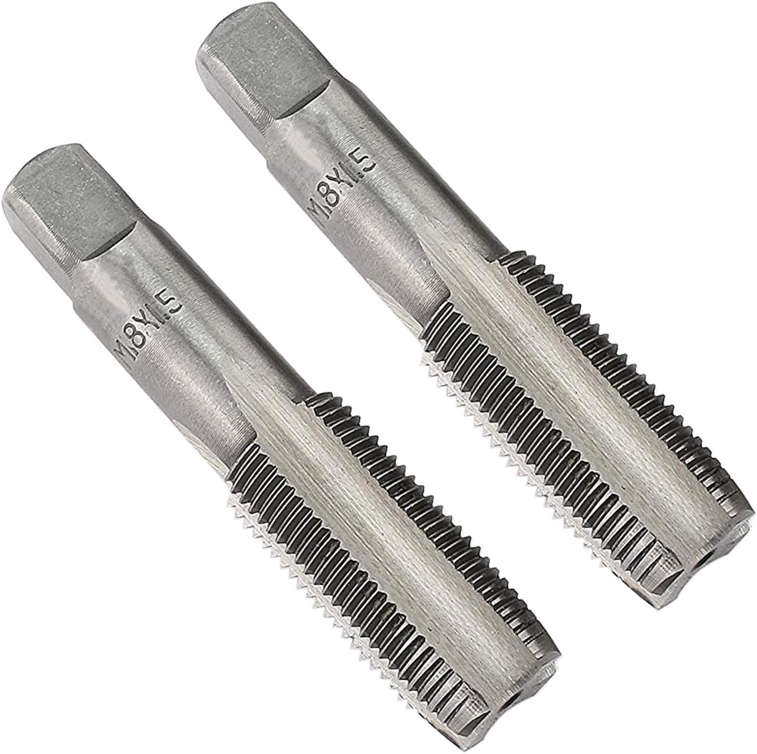 KMIAN TOOLS 18mm X 1.5 HSS Taper and Plug Tap M18 X 1.5mm