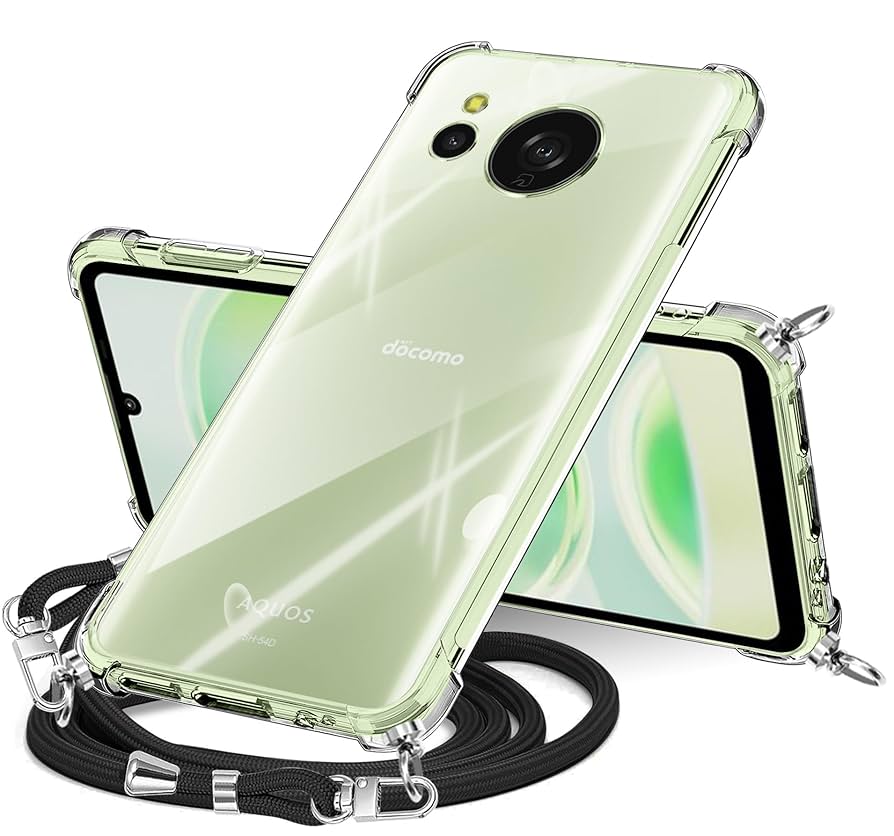 AQUOS sense8 本体 ケース付き Amazon.co.jp: AQUOS Sense8 ケース クリア ショルダー aquos