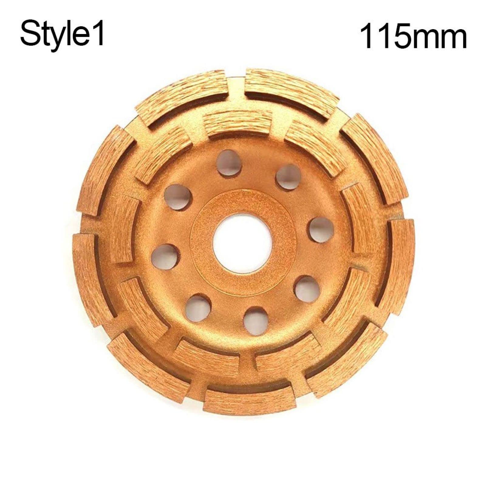 Tarcze tnące Tarcze tnące, diamentowe ostrze piły 115/125 mm Ultracienkie wielofunkcyjne stalowe, stopowe, żelazne, diamentowe ostrze tnące do metalu Ostre lutowanie, szlifowanie(115mm Style1)