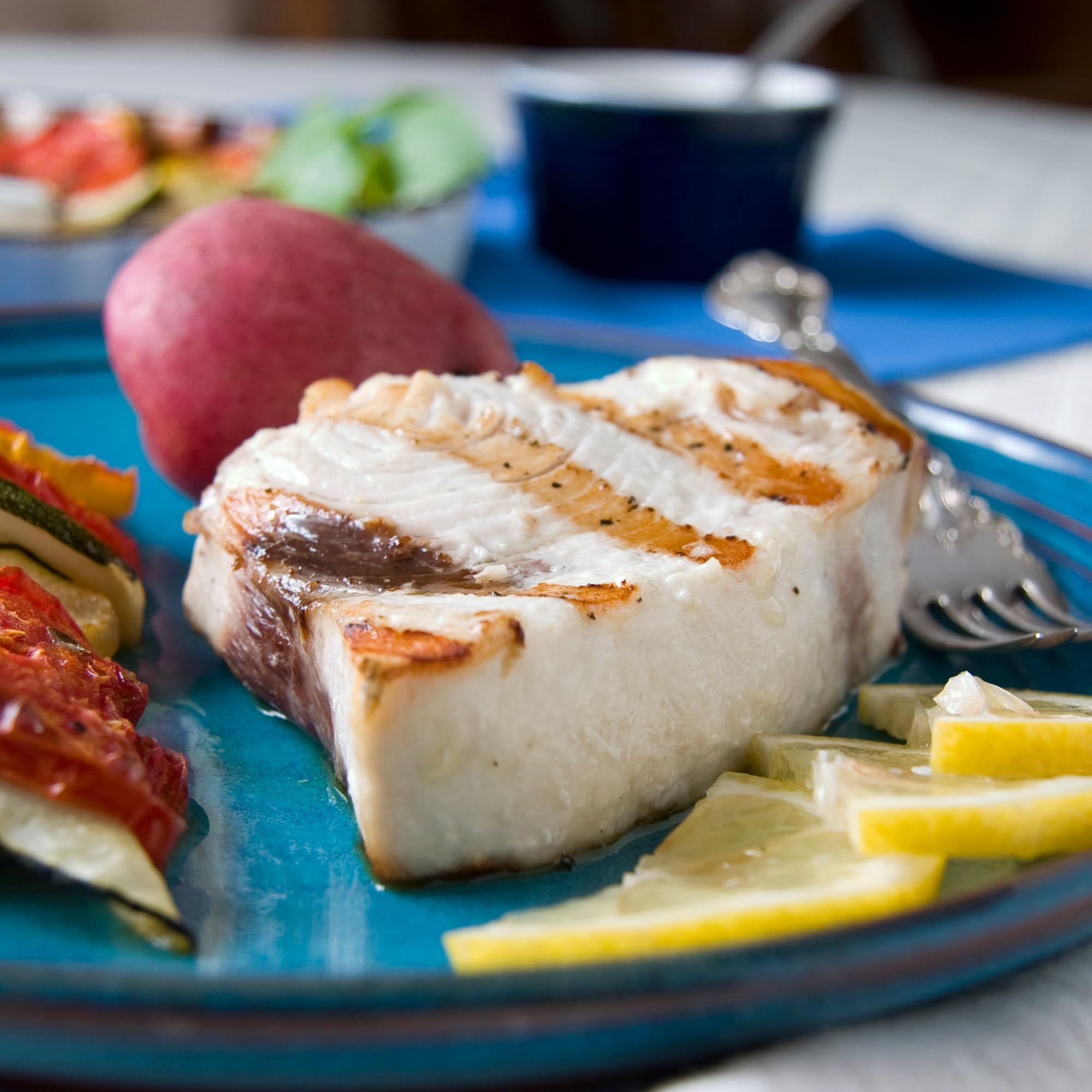 Today Gourmet Foods of NC - Swordfish Steaks (8oz Pieces) (10 Steaks)