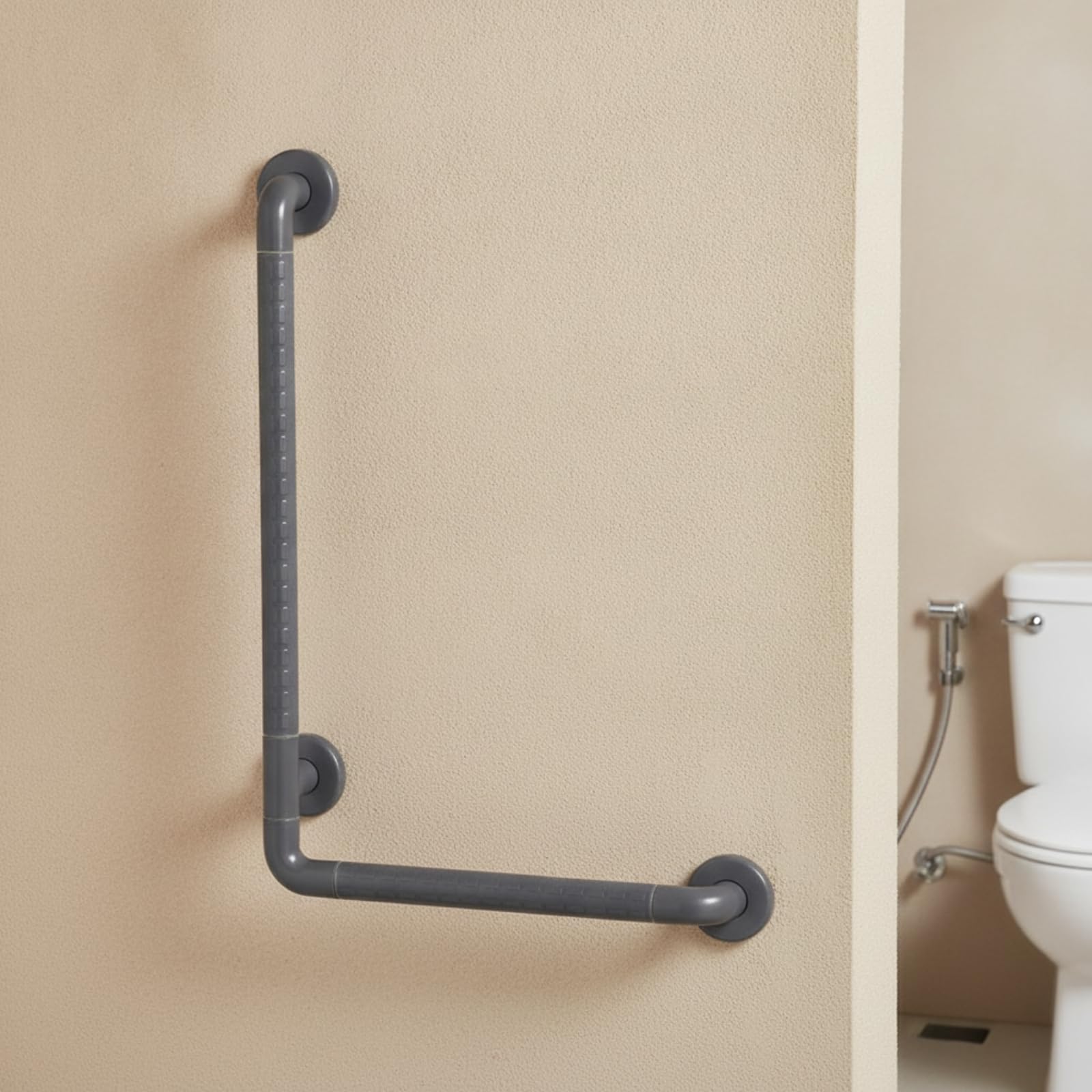 Maniglione a L Stabile Maniglia, 35 × 680 × 680 Mm