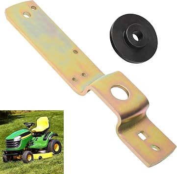 Ohoho 783-05946 Idler Pivot Bracket Set Compatible with MTD 771S 771T M19542 M19546 M20046/Craftsman LT-1500 LT-2000 PYT9000 T1000, 10.23 inches in Length, Hole Diameter 0.86 inches