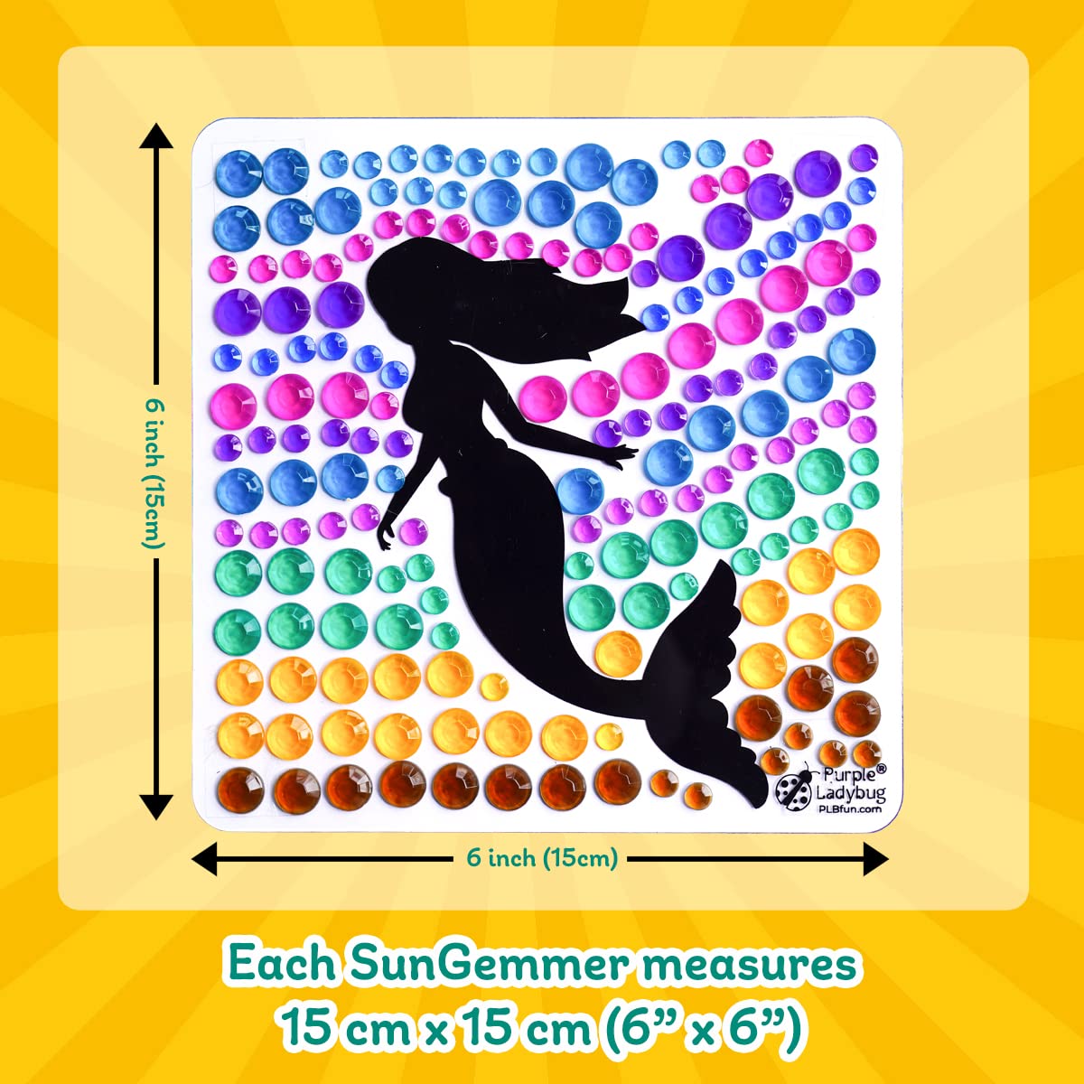 Buy SunGemmers Suncatcher Gem Art Kits for Kids Ages 6 + Diamond