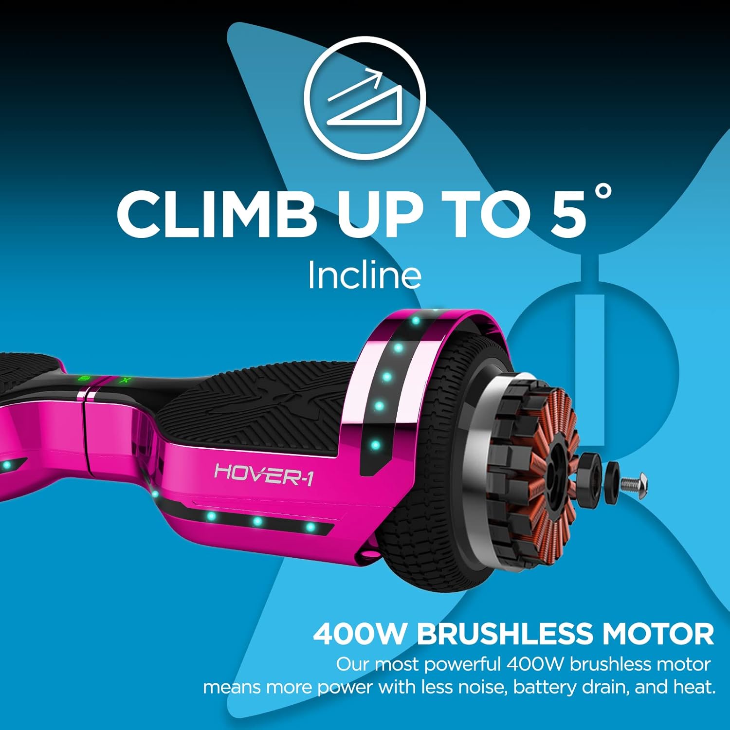 Hover-1 Chrome Hoverboard - Image 11