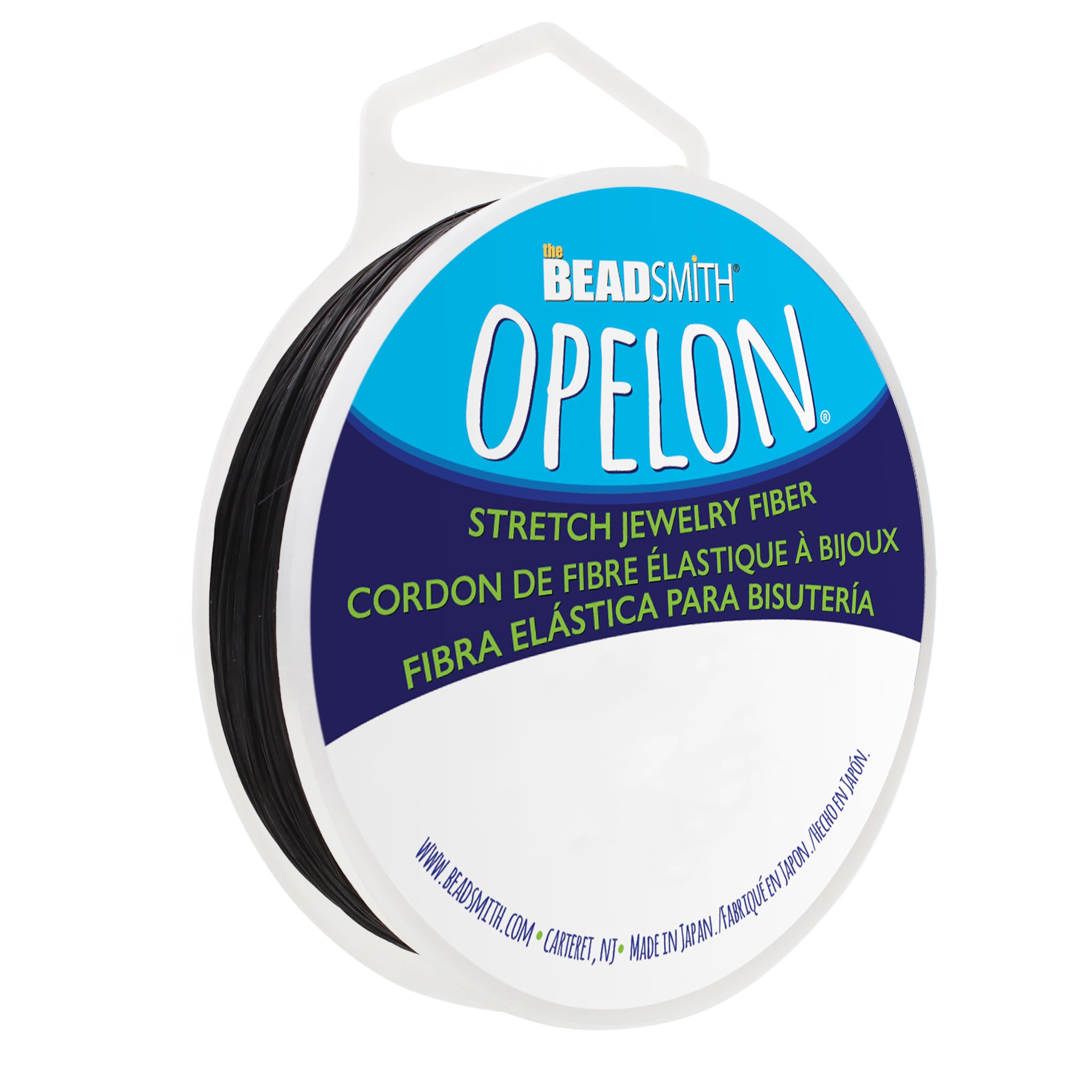 Amazon.com: The Beadsmith Opelon Stretch Cord – Elastic Beading