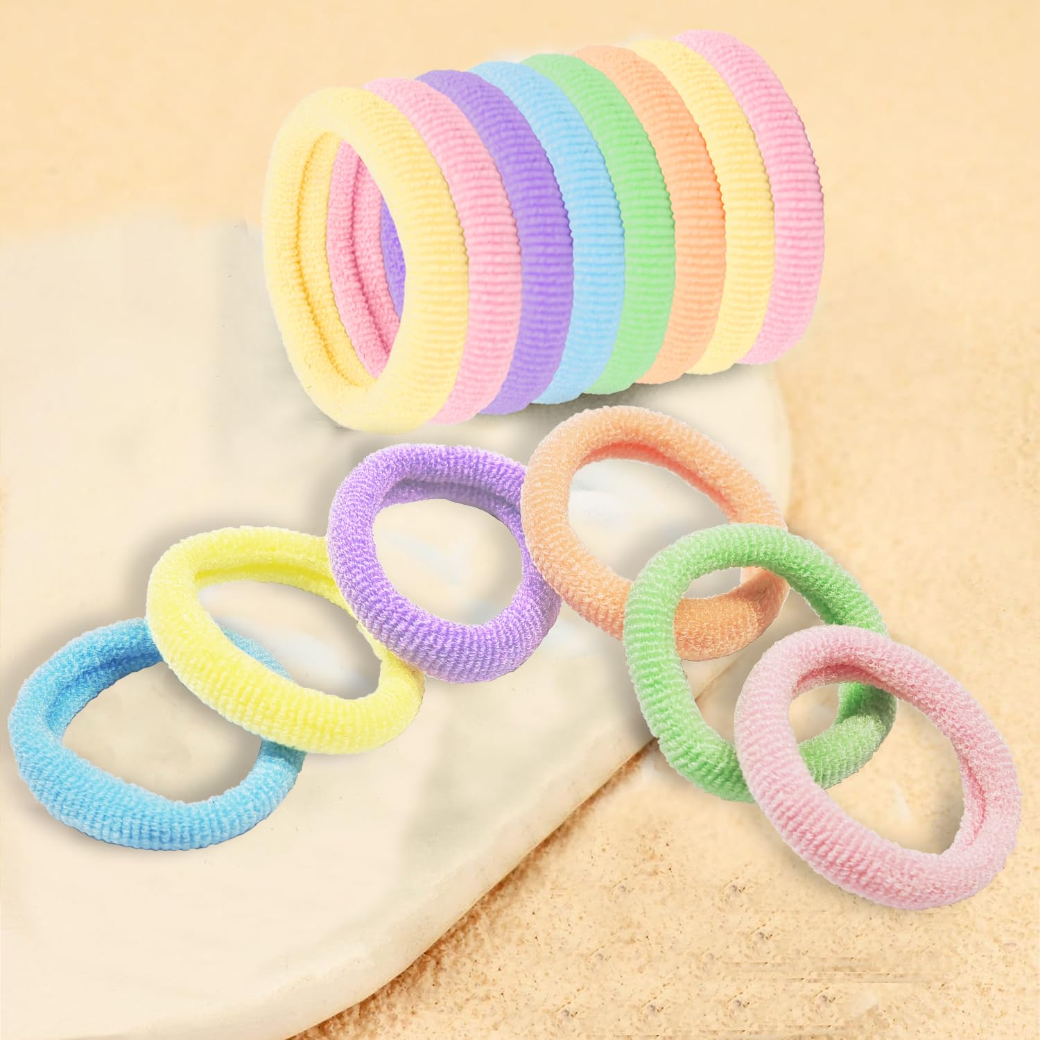 100 Pcs Baby Hair Bands - Image 4