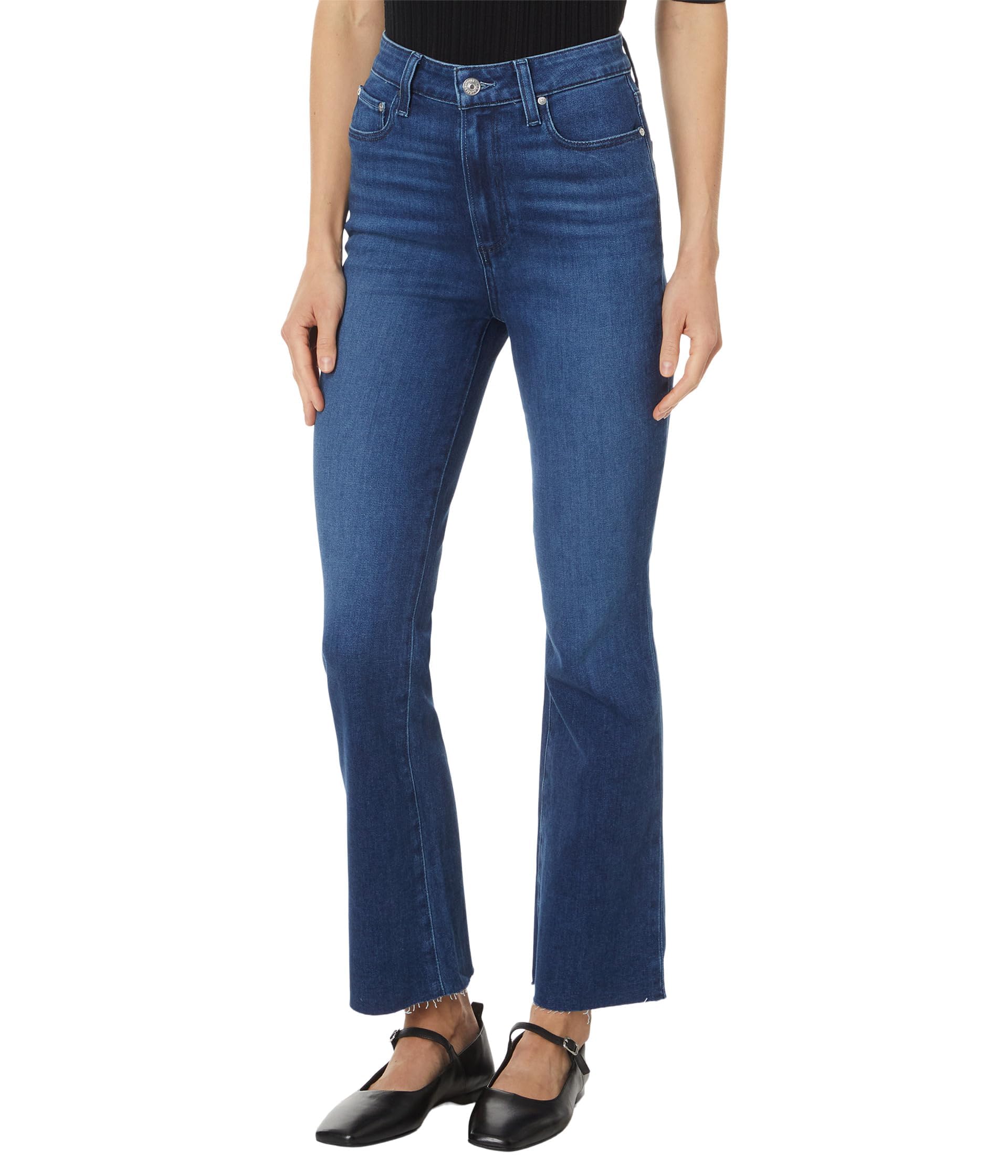 PAIGE Women's Claudine Raw Hem