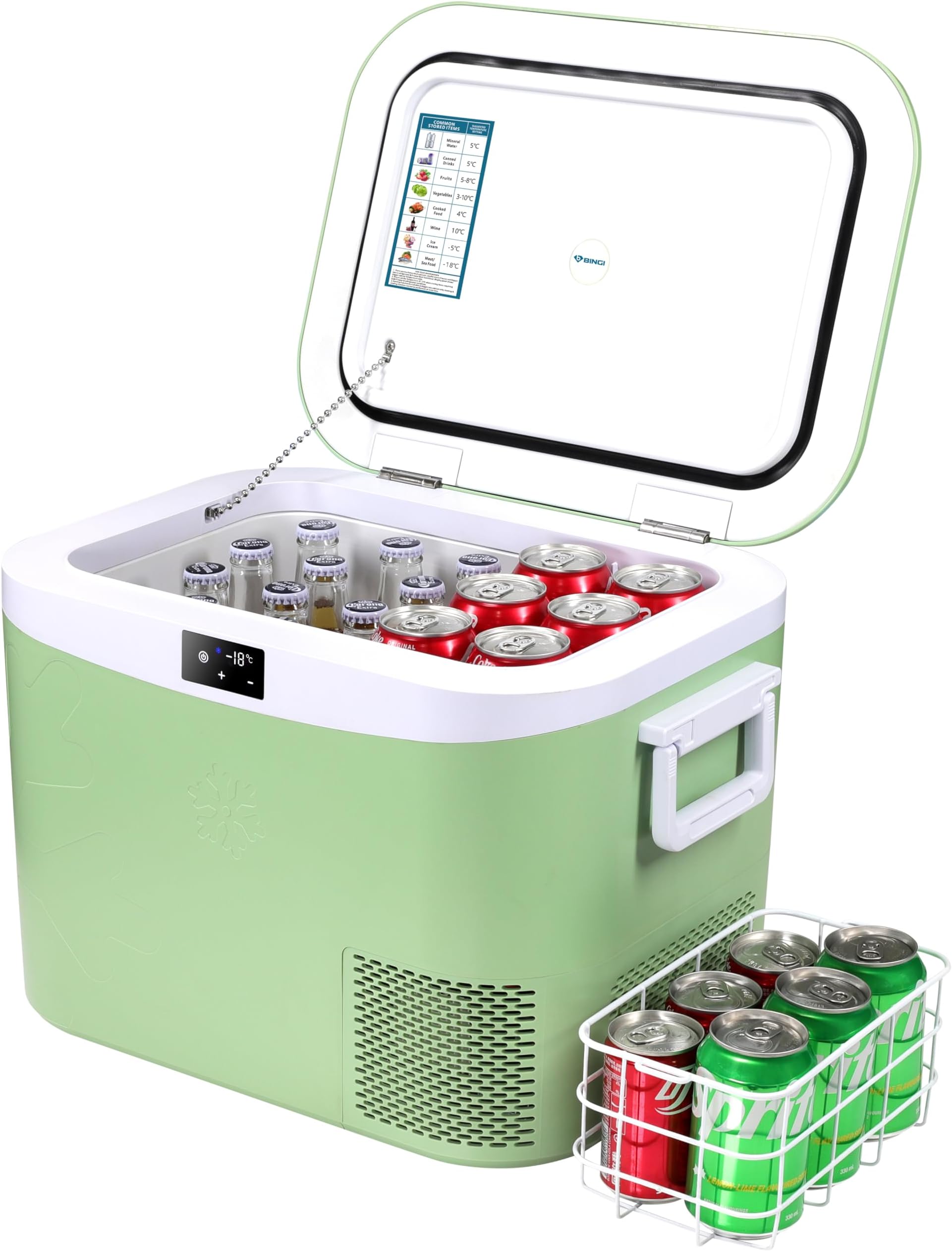 Kühlschrank, Gefrierschrank, Mini-Kühlschrank, 12 V-24 V/220 V-240 V, Für Auto, Kühlbox