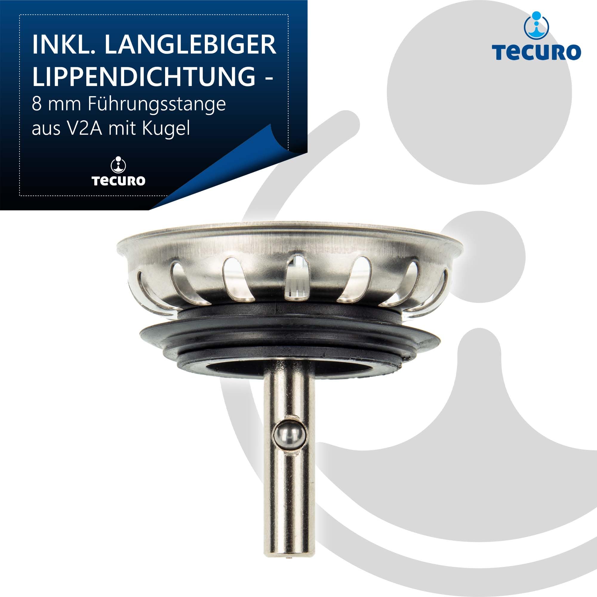 Arag Zuigkorf met tule 25mm - 8026834048850 | Medium: Water | Lengte