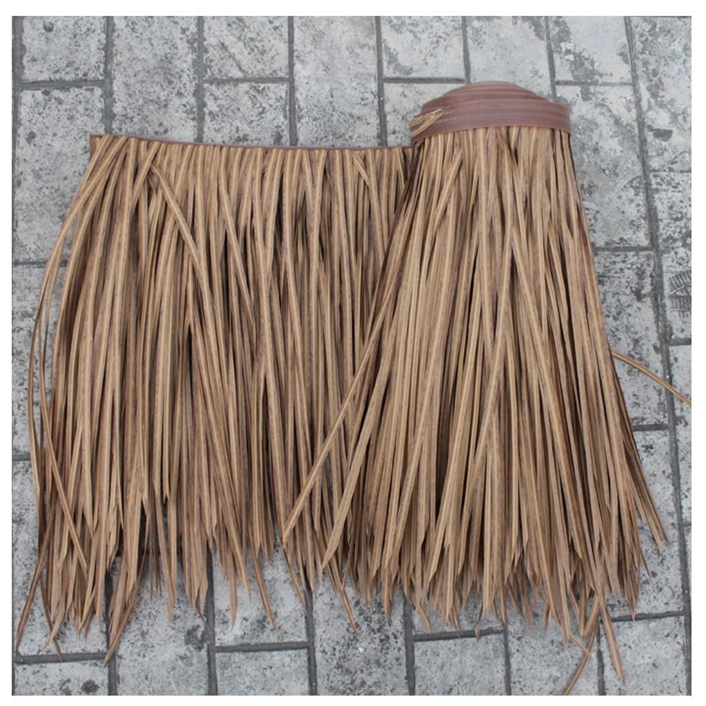 Fausse paille ignifuge et simulation de rouleau de chaume de palmier PE