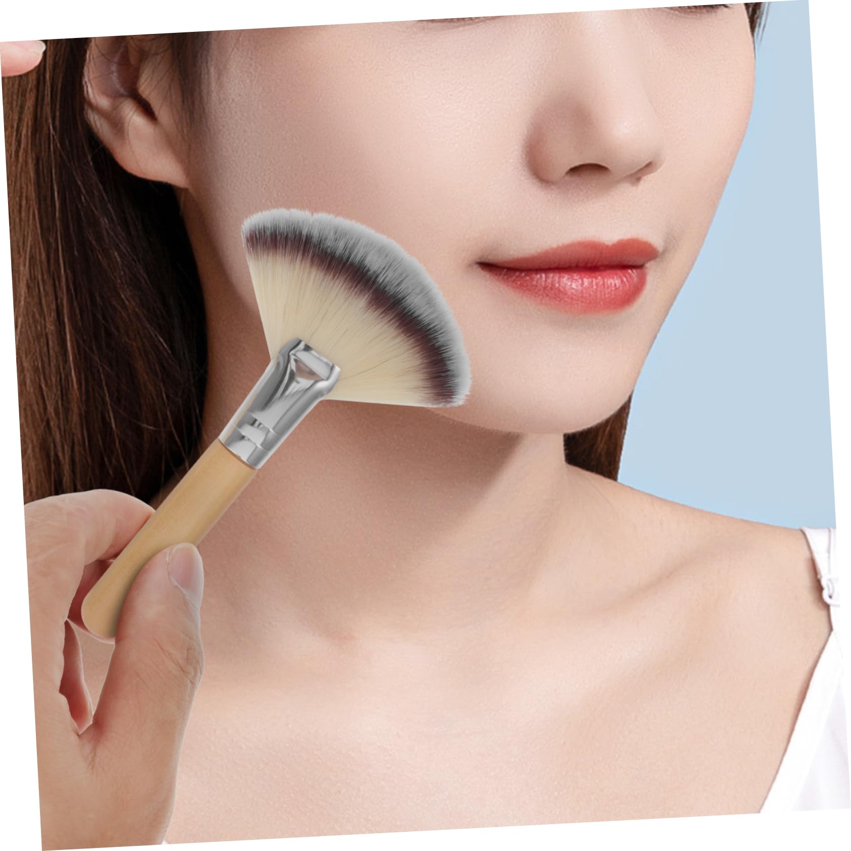 20 Pezzi Pennello Per Cipria Sciolto Pennello Per Trucco Applicatore Per Fard Pennello Per Evidenziare Mascara Maquillaje Soffice Spoolie Fard Per Le Guance Pennello Per