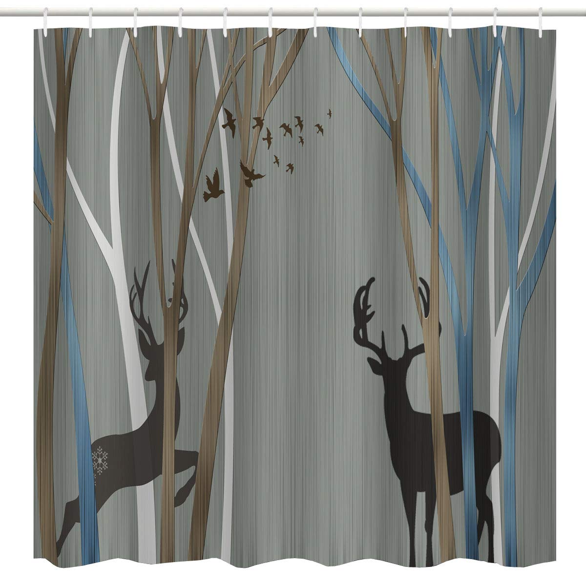 Deer Shower Curtains Curtains & Drapes