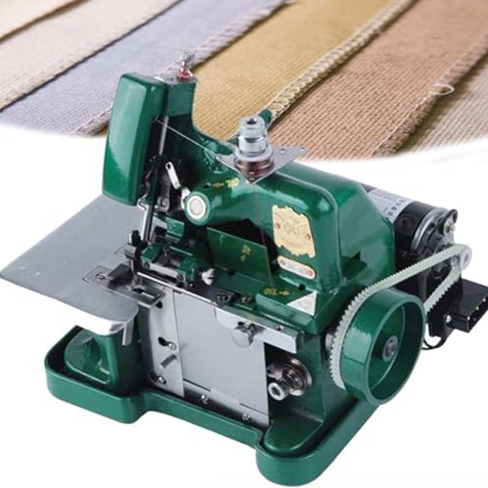 Maszyna Overlock Heavy Duty,Maszyna Szycia,Maszyny Overlock Klasy Przemysłowej,Z Zestawem Akcesoriów | Mocny Silnik, Szerokość Overlocka 3,0-5,0 Mm