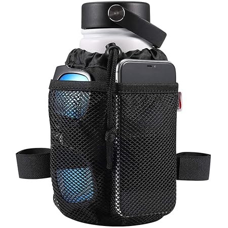 WOTOW Fahrrad Flaschenhalter Tasche - Isolierter Getränkehalter Für Lenker
