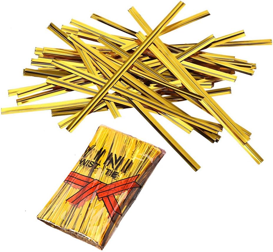 Gold Twist Ties 1600 PCS