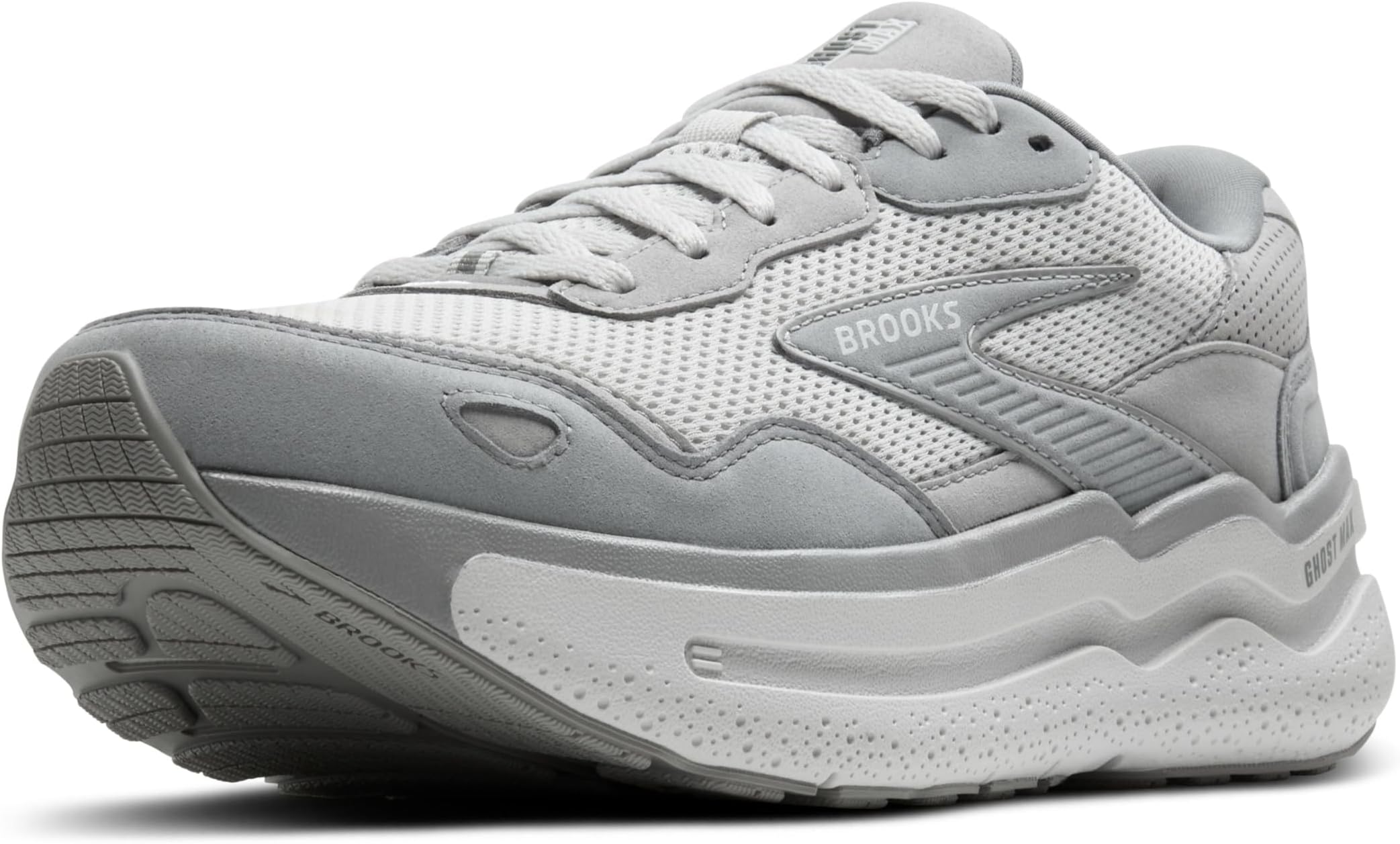 Men’s Ghost Max Suede/Leather Neutral Running & Walking Shoe