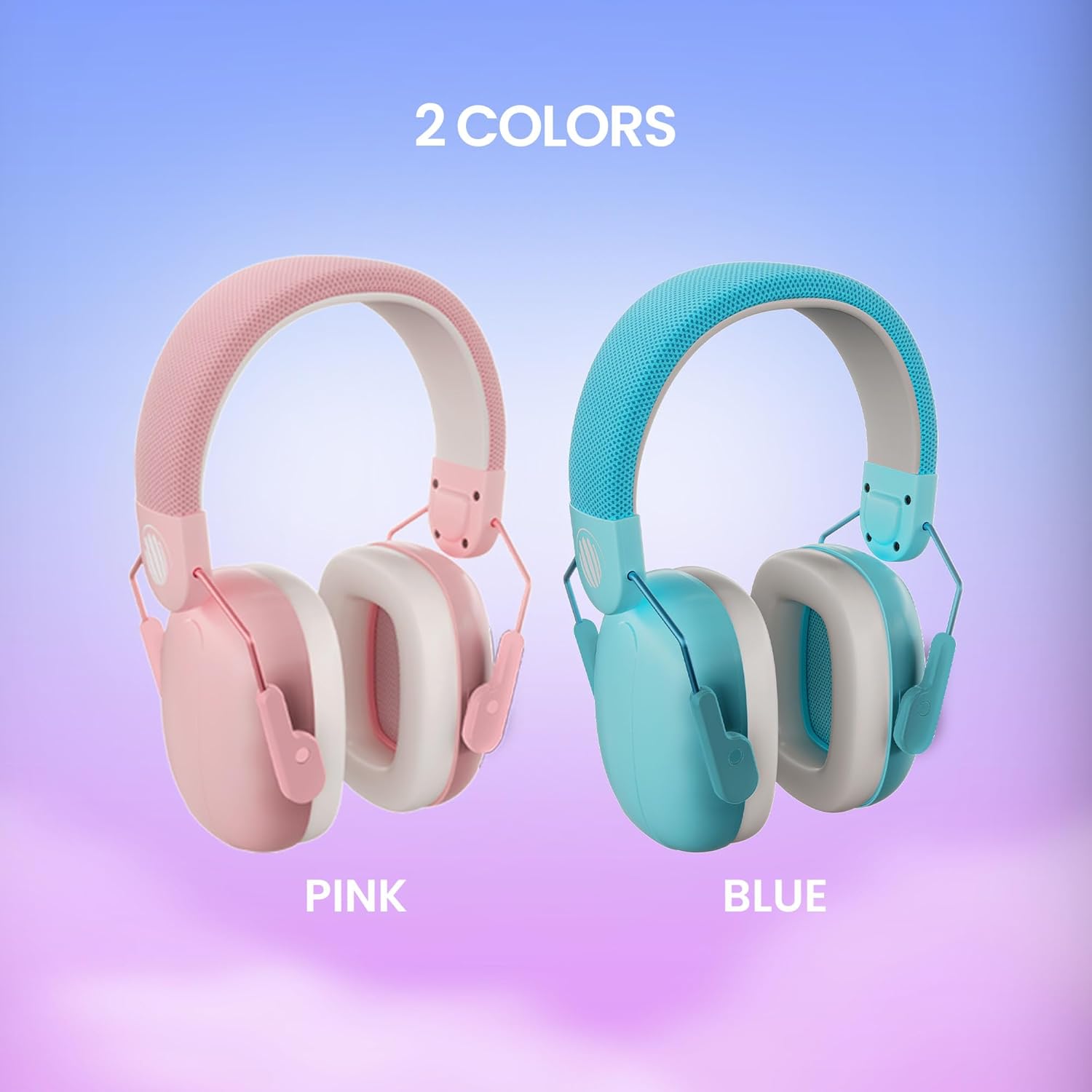 Eargasm Kids Earmuffs for Noise Reduction - Pink Ear Muffs Hearing Protection at Concerts, Monster Jam, Stadiums, Fireworks