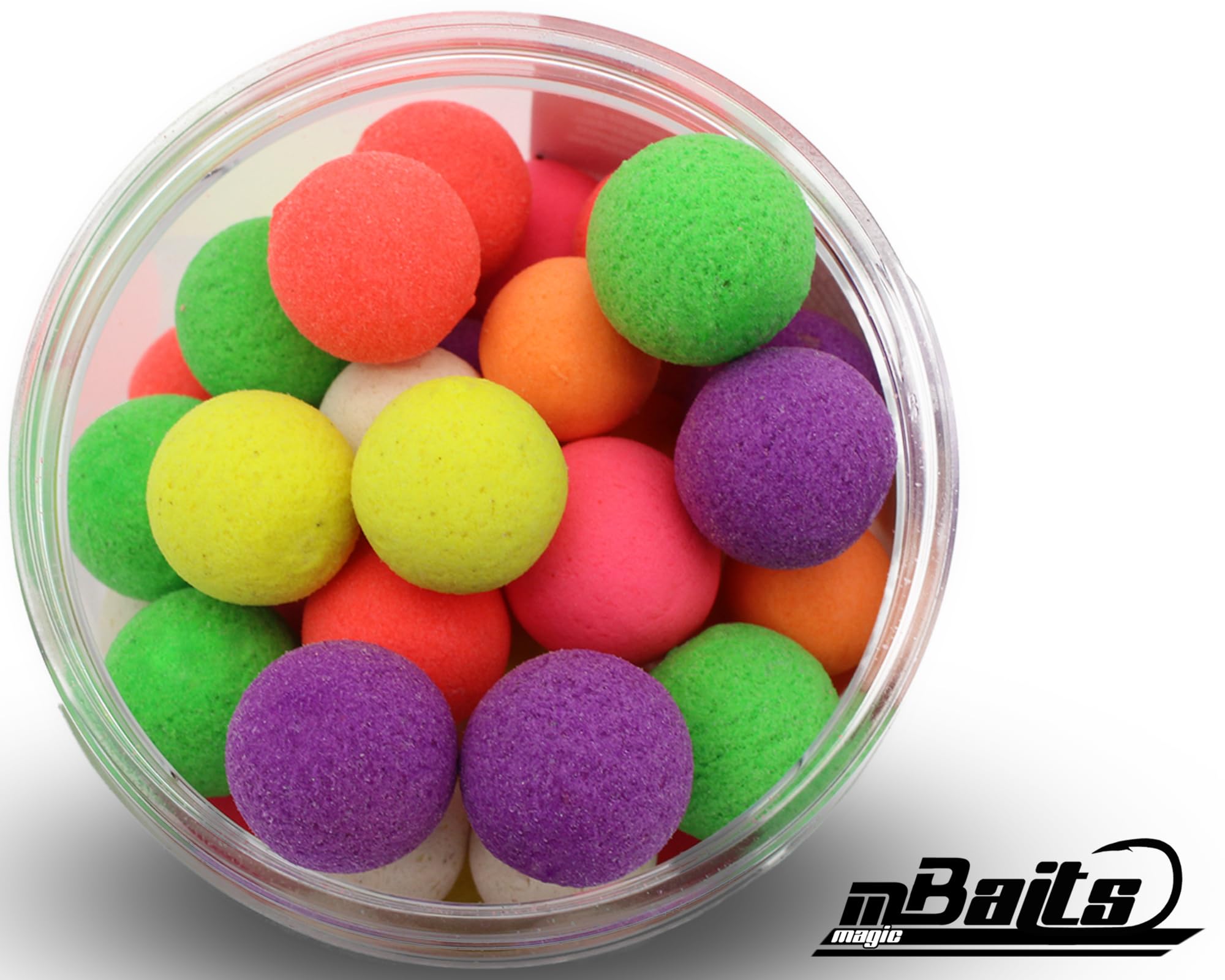 Magic Baits Fluo Pop Ups Color Mix Boilies Carp Bait Karp Wędkowanie Pop Up