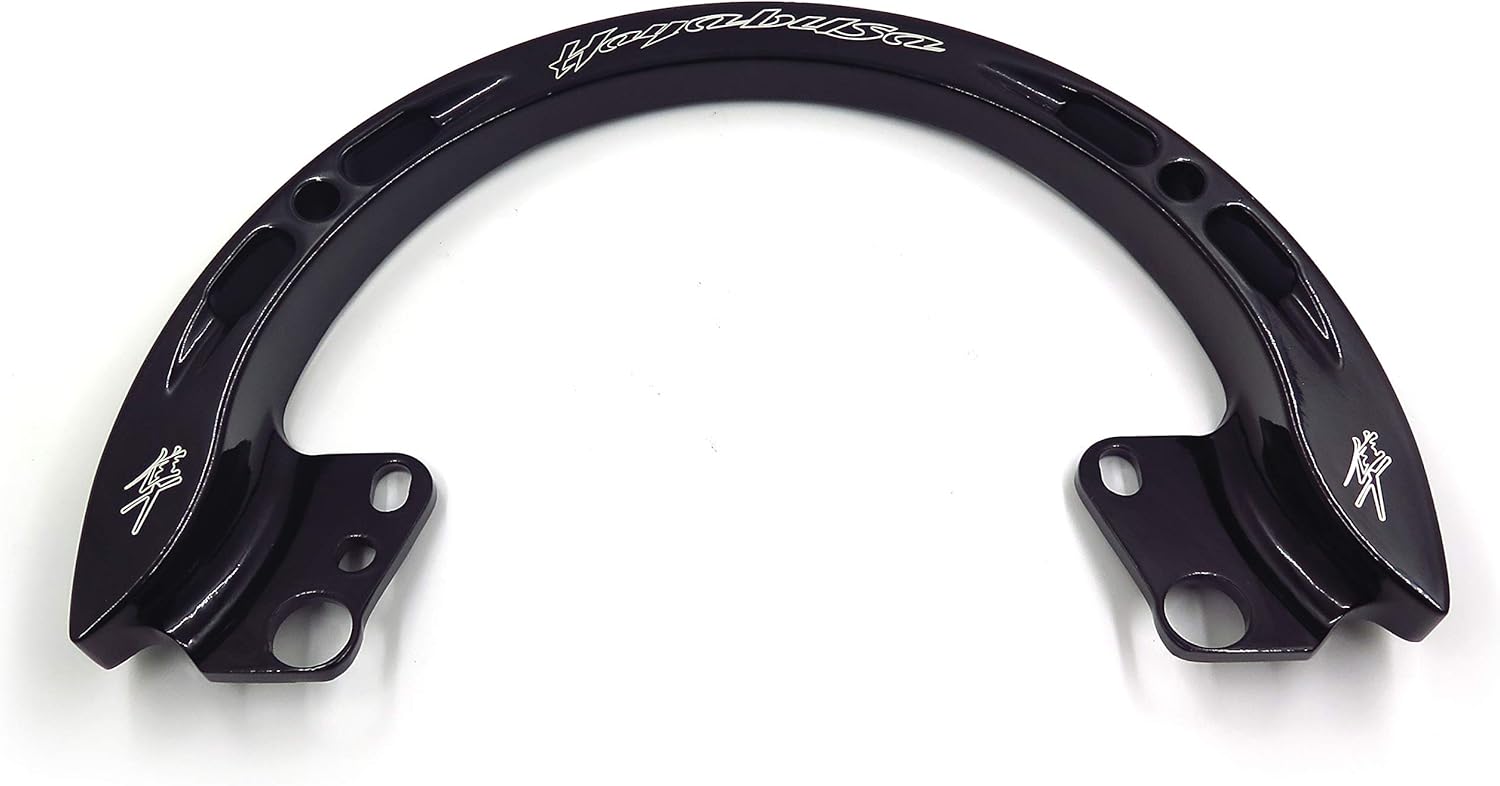 XKH- Motorcycle Rear Passenger Grab Bar Handle Rail Compatible with Suzuki GSXR1300 R Hayabusa 1999-2007 BLK [B00Y8SD5OS]