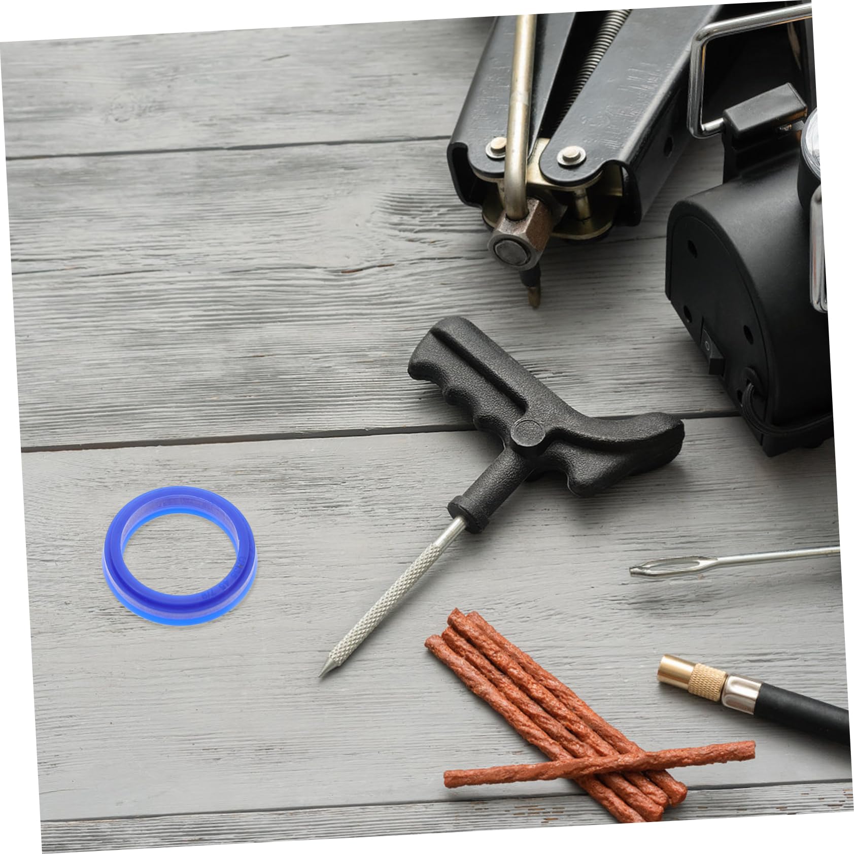 Generico 1 Pezzo 4 10 Paraolio Del Martinetto Cric Per Auto Elettrica Guarnizione Della Macchina Del Caffè Maniglia Del Martinetto Per Bottiglia Martinetto Idraulico Per Auto Blue Plastica