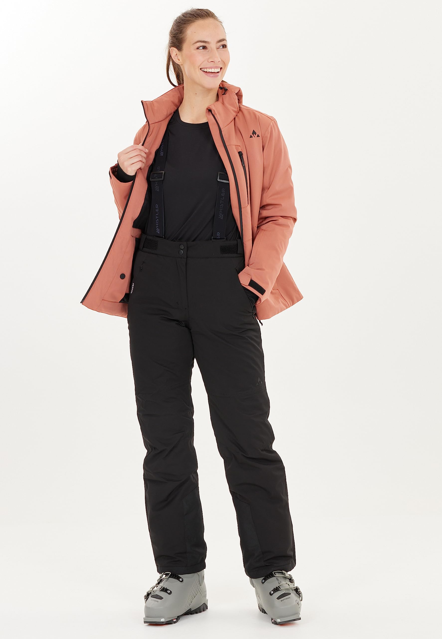 WHISTLER Damen Skihose 'Yarra' mit wasserdichter 3-Lagen-Membran Robuste Skihose mt 15.000 mm Wassersäule
