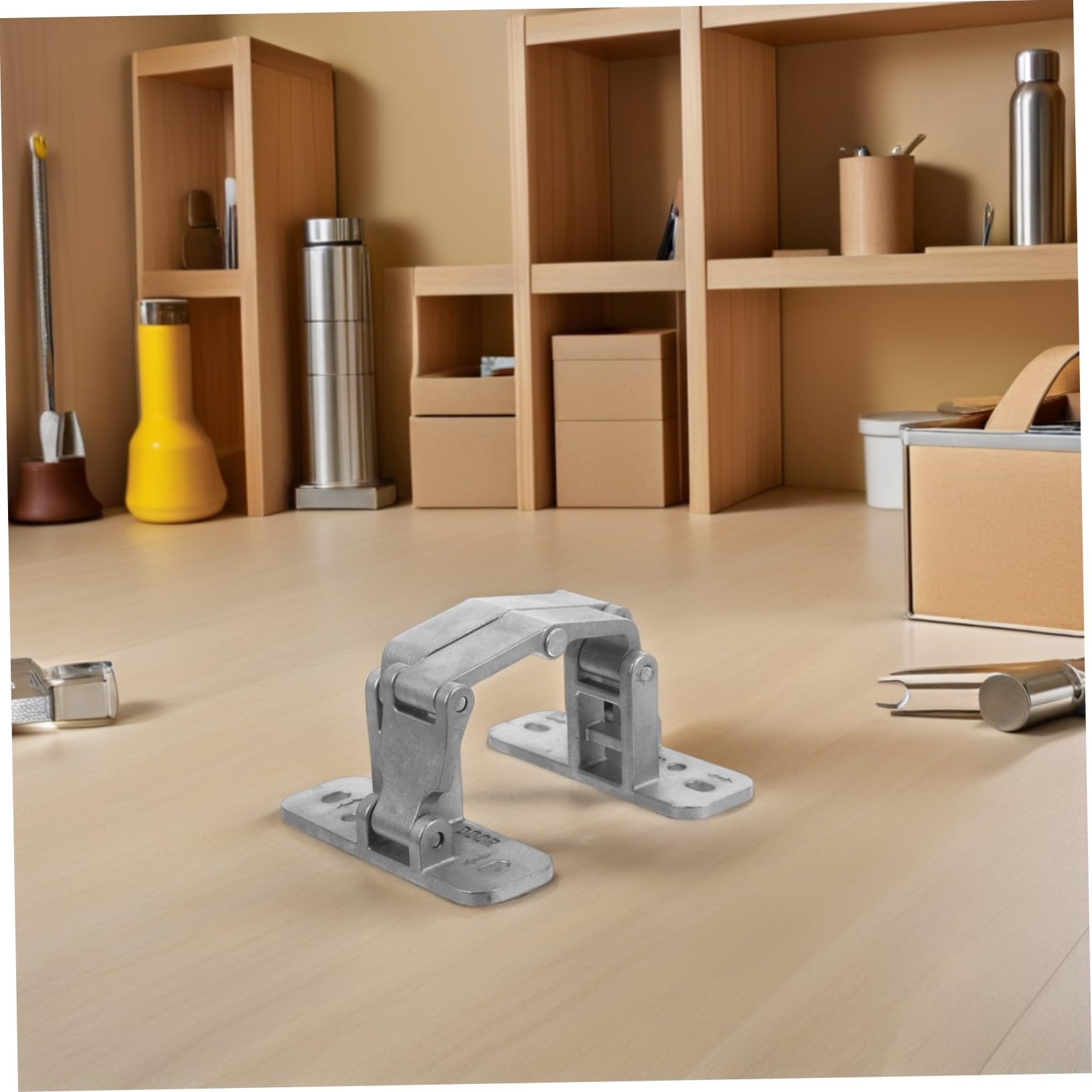 jojofuny Bisagras De Puerta Ocultas Bisagra Invisible De Acero Inoxidable Para Puertas De Alta Resistencia Herrajes Resistentes Para Estanterías Uso Cajas De Hidrantes Contra Incendios