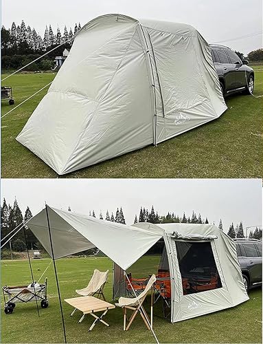 Miniatura 6 de WINTENT Tienda de campaña versátil para automóvil, SUV, tienda de campaña con fijación para portón trasero, para campamento (15.9 x 7.9 x 6.4 pies)
