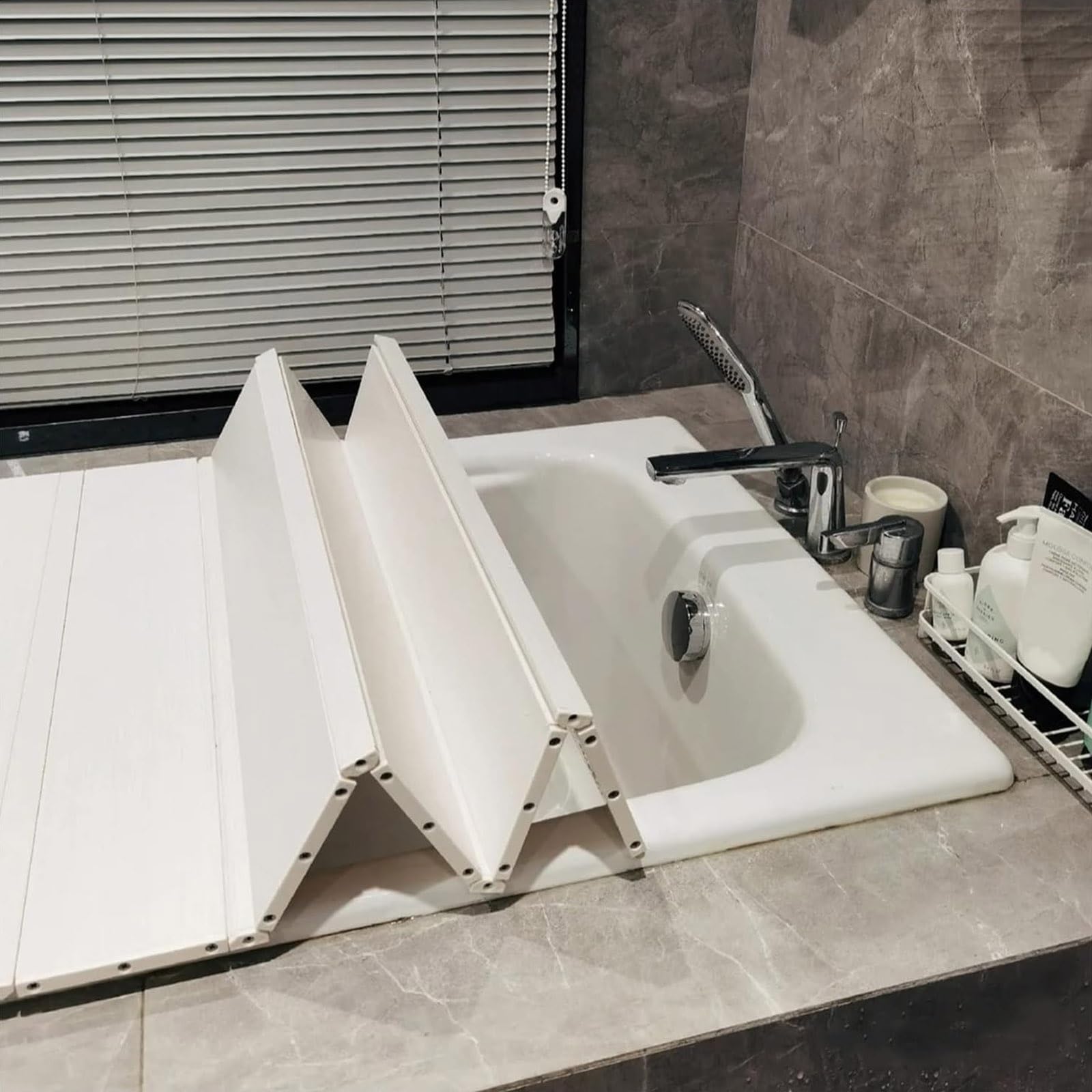 Funda impermeable para bañera a prueba de polvo de 150x70cm con bandeja de PVC