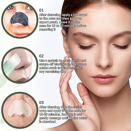 Miniatura 2 de 1 herramienta de eliminación de puntos negros, espátula de piel limpia profunda, raspador facial, herramienta de limpieza de poros, raspador de