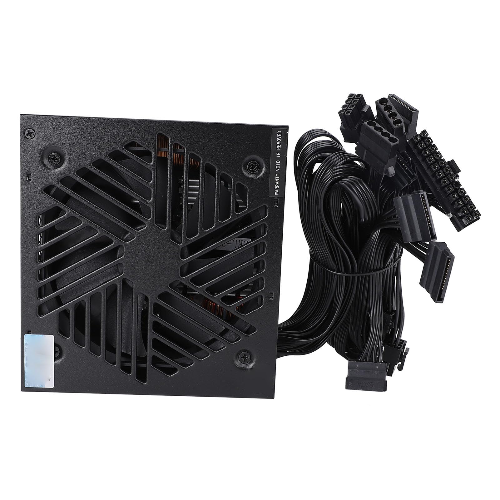 Pyhodi Alimentazione ATX 600W, Piattaforme a Doppia Core, Prestazioni Economiche, Alimentazione per Computer Attivo in Output Ad Alta Corrente per Vista e Vincere 10 Sistemi Operativi,