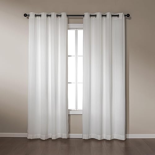 Miniatura 9 de Amazon Basics Cortinas de Chenilla para Oscurecer la Habitación, Cortinas de Ventana Filtrantes de Luz para Dormitorio y Sala de Estar, Juego de 2
