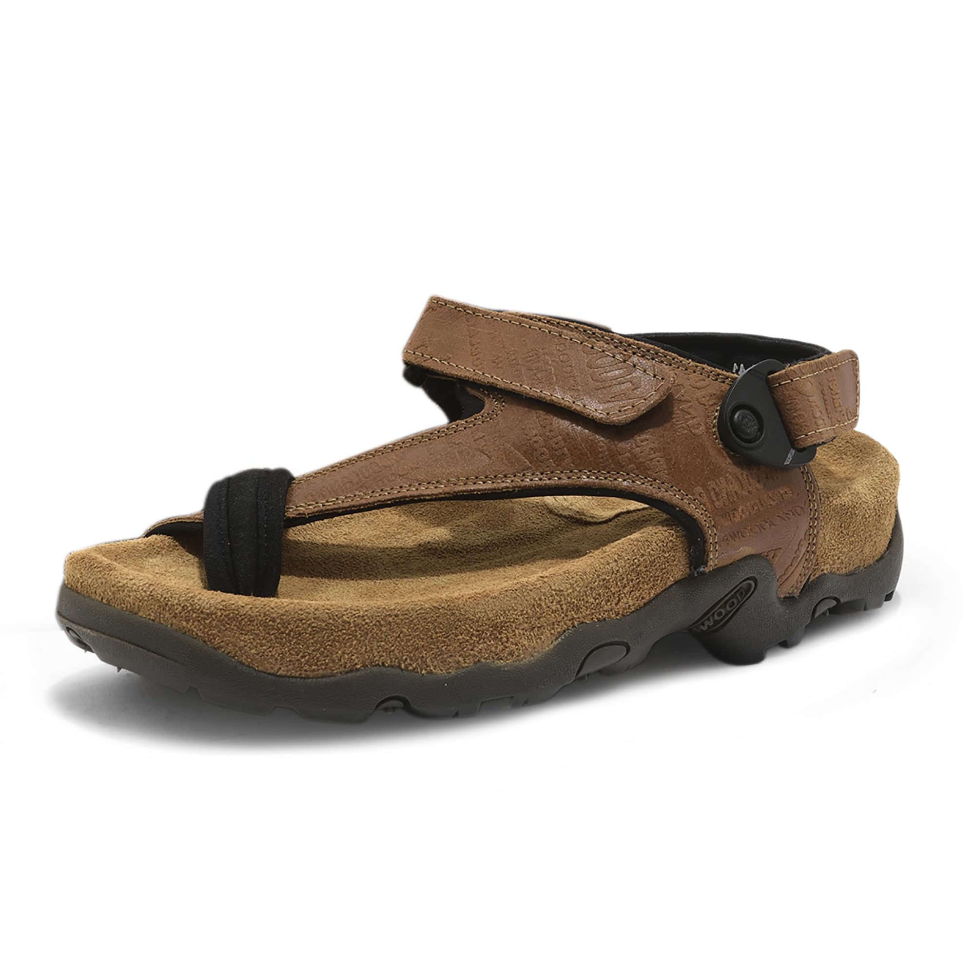 Woodland Men's Camel Leather Sandal-7 UK (41 EU) (OGD 1131112NW)