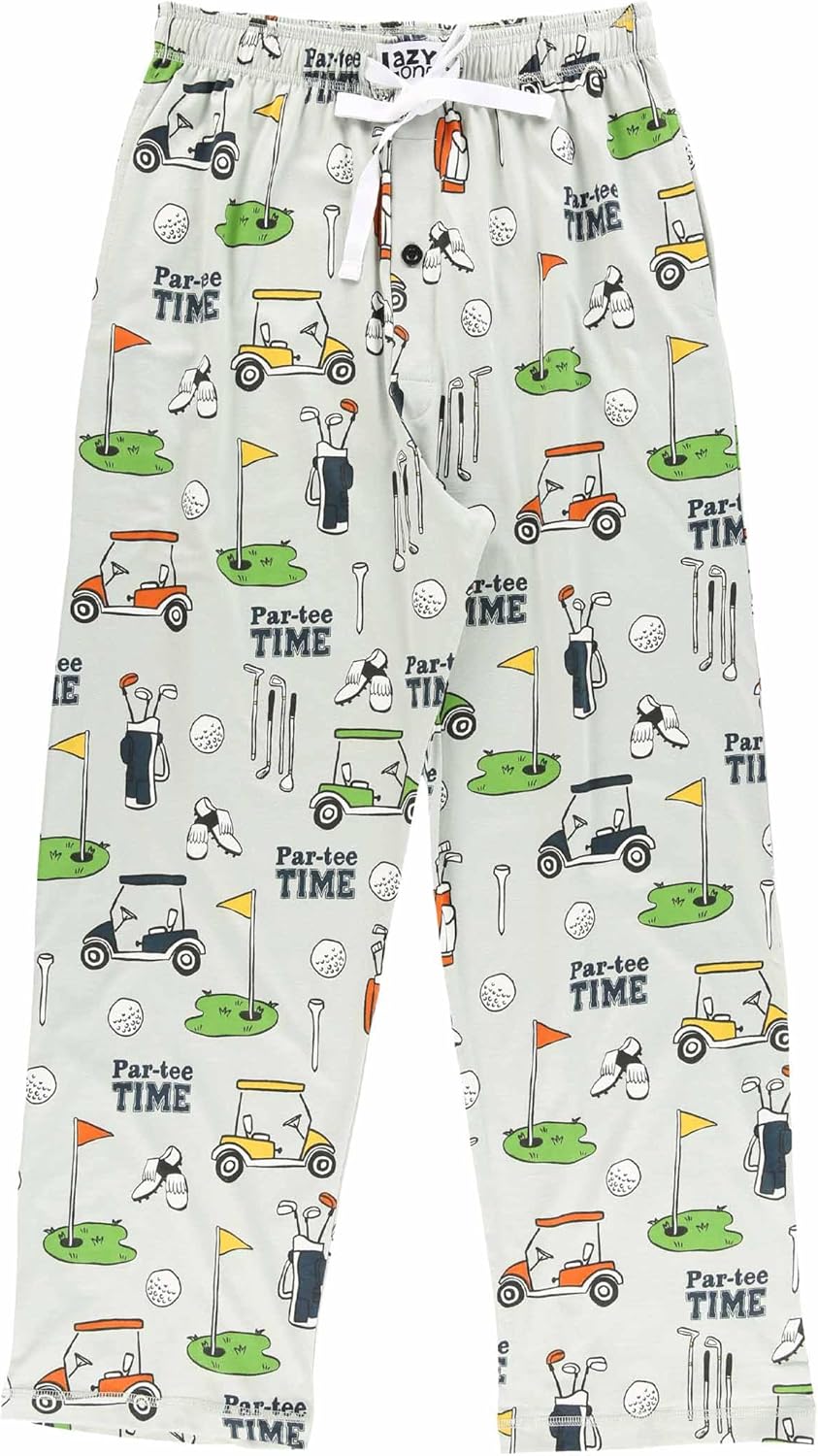 Lazy One Bear & Bigfoot Pajama Pants For Men, Men's Separate Bottoms, Lounge Pants, Funny, Humorous - Image 4