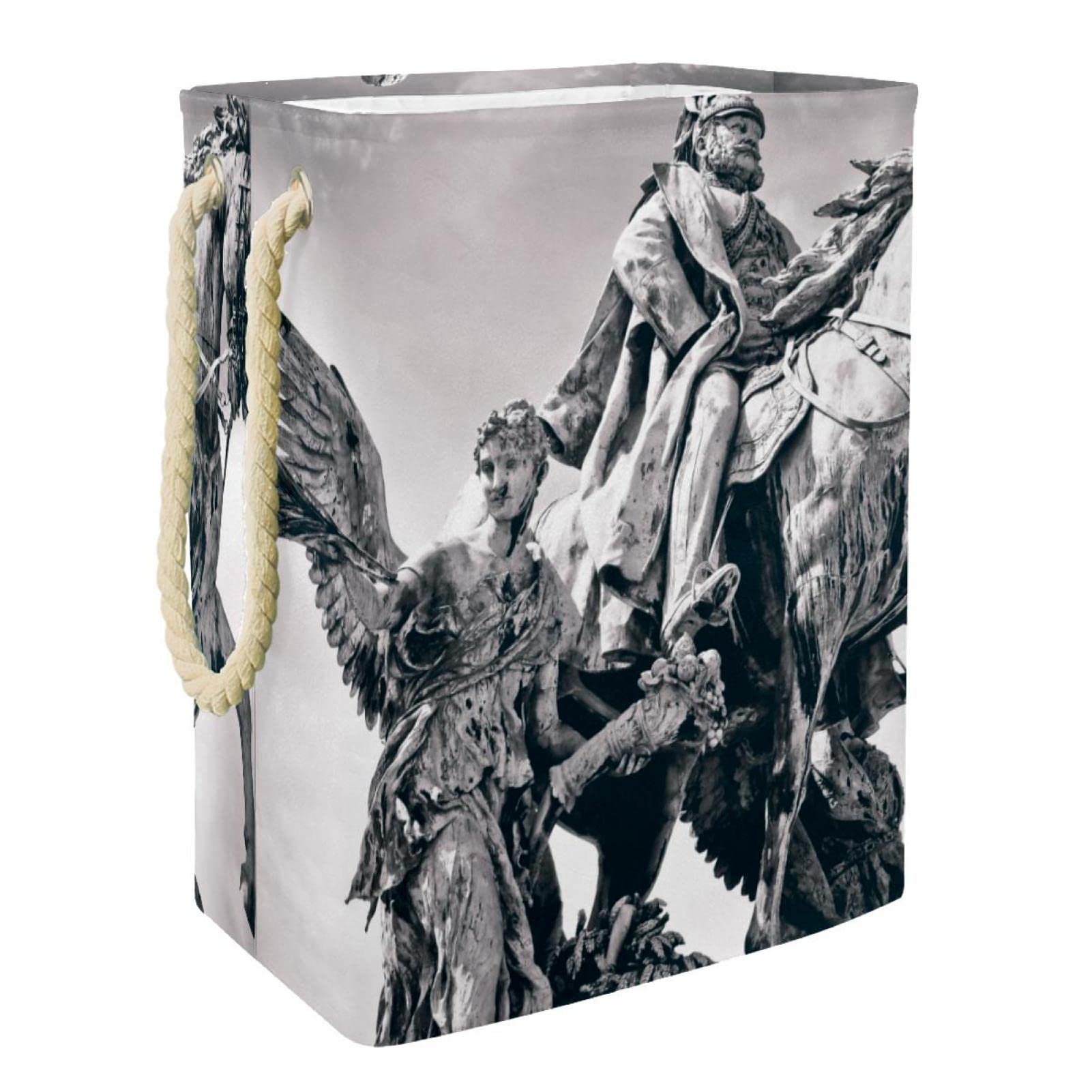 Panier à linge imperméable pour stopper l'humidité linge sale statue antique