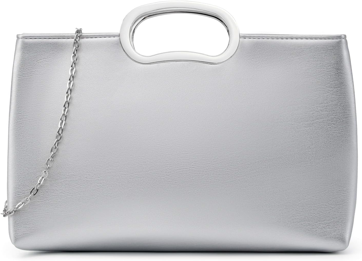 Clutch Purses for Women Cut Out Handle Clutch PU Leather Evening Bag Elegant Purse for Women Formal Wedding Party