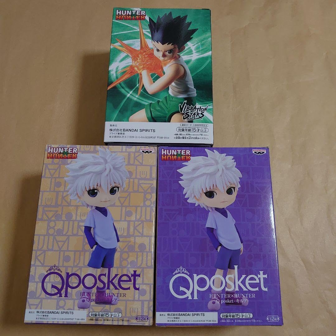 Amazon.co.jp: HUNTER×HUNTER フィギュア ゴン キルア 3点セット