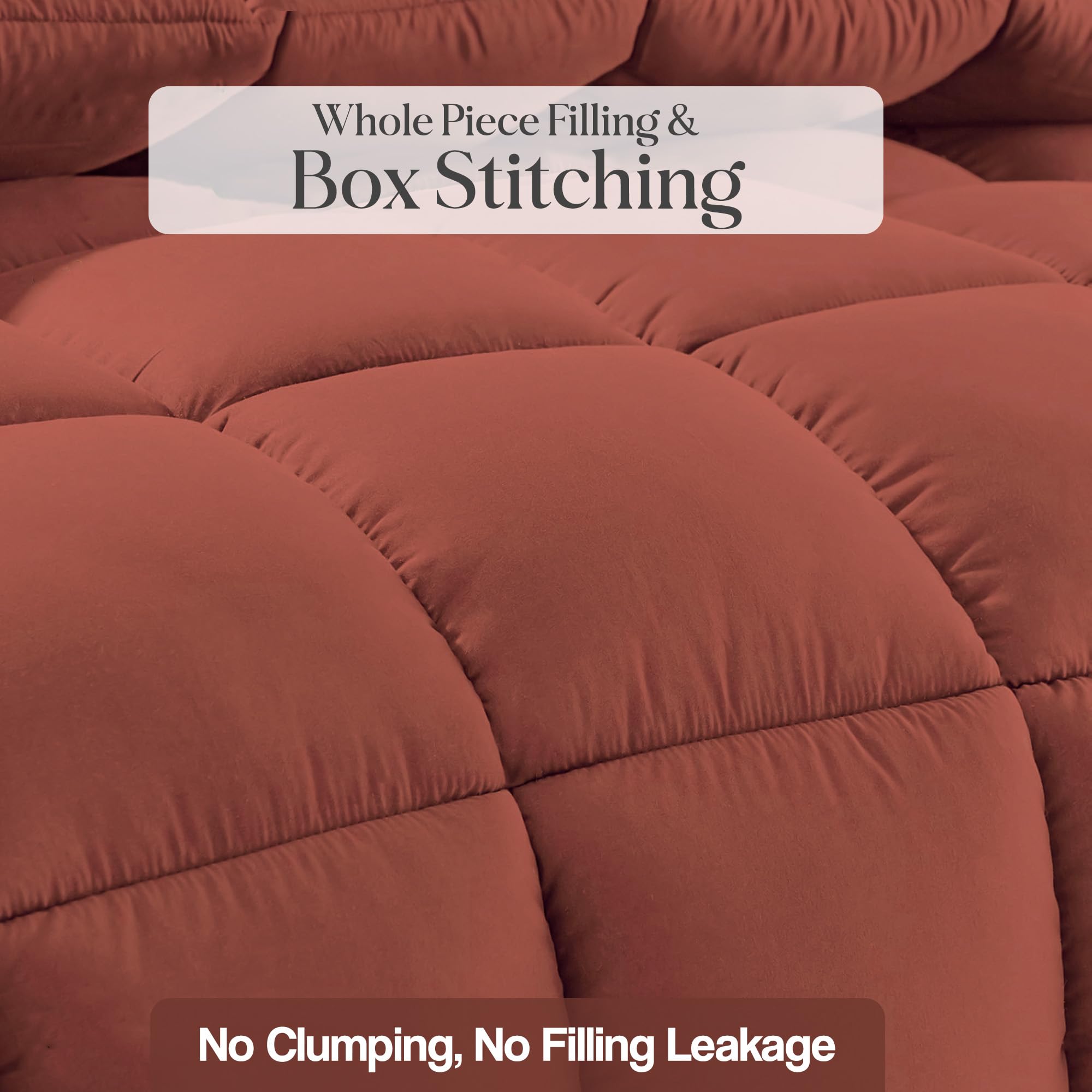FRESH FROM LOOM King Size Reversible Comforter - All Seasons -4