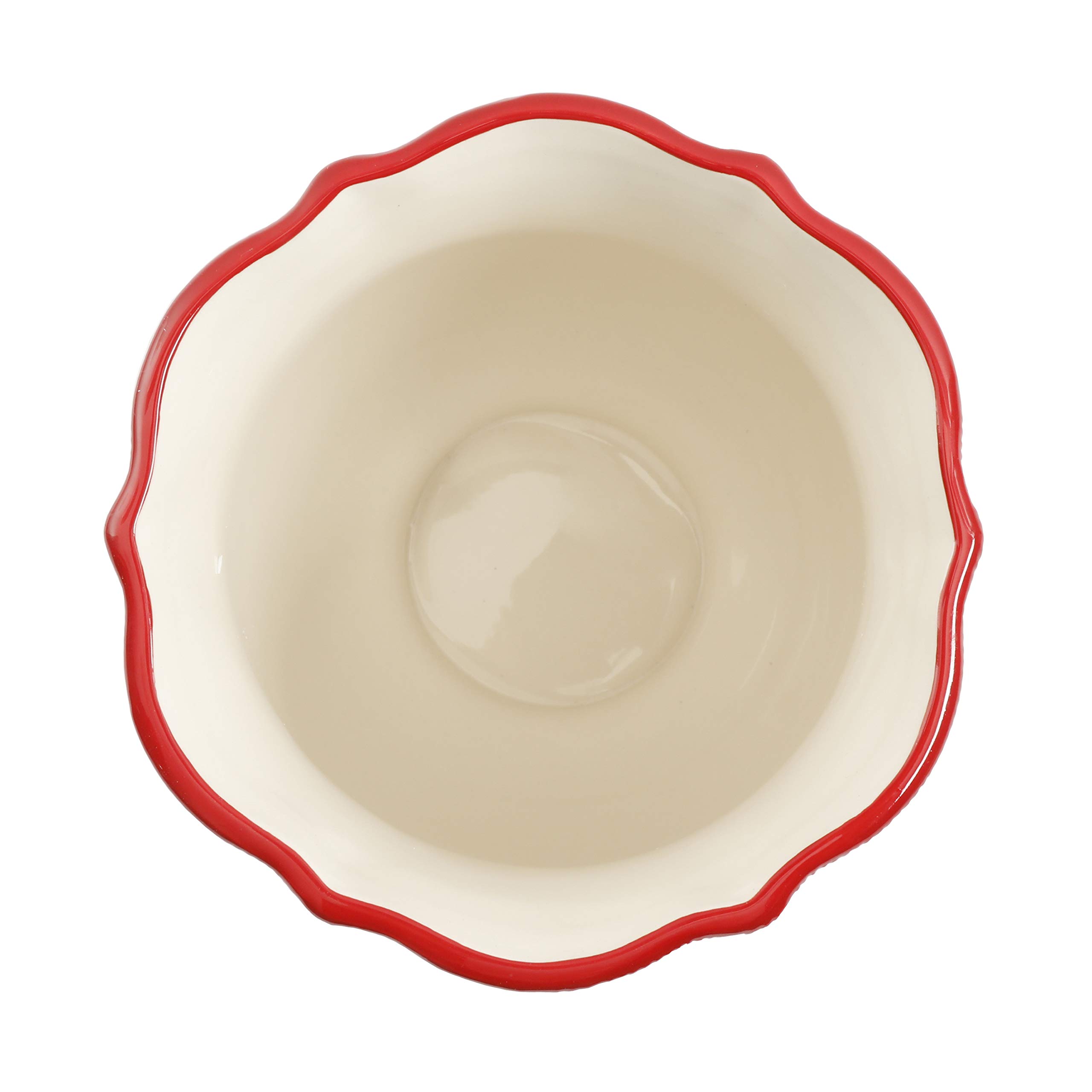 Nouveau Porte-pot Femme Pionnière Peinture Florale Delaney Gingham Four