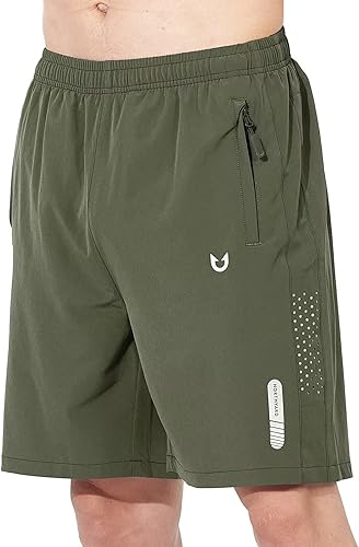 NORTHYARD - Pantalones cortos deportivos para correr para hombres, ligeros, de secado rápido, 7, 5 o 9 pulgadas, para senderismo, deportes, gimnasio