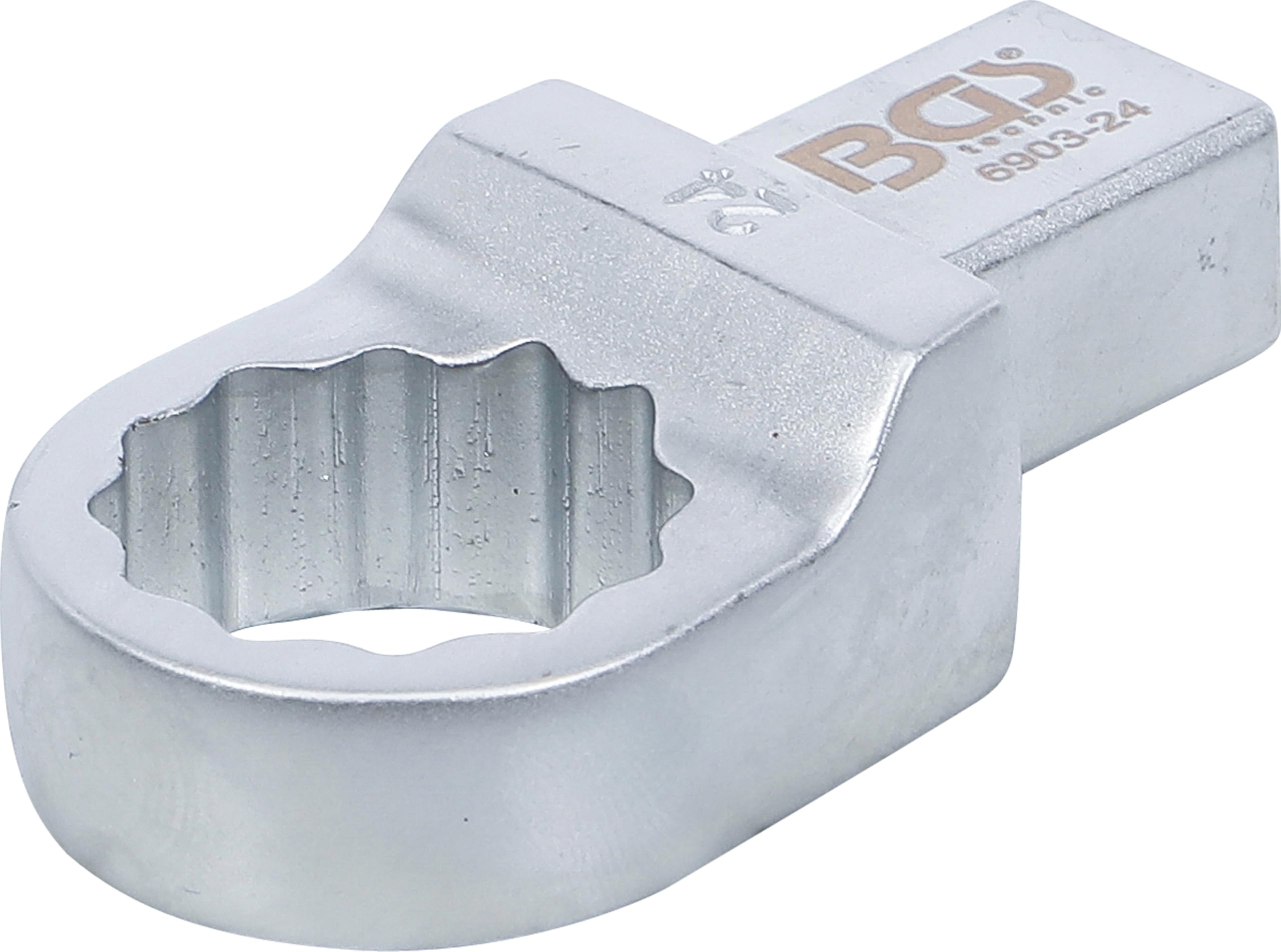 BGS 6903-24 | Llave de anillo insertable | 24 mm | Sujeción 14 x 18 mm